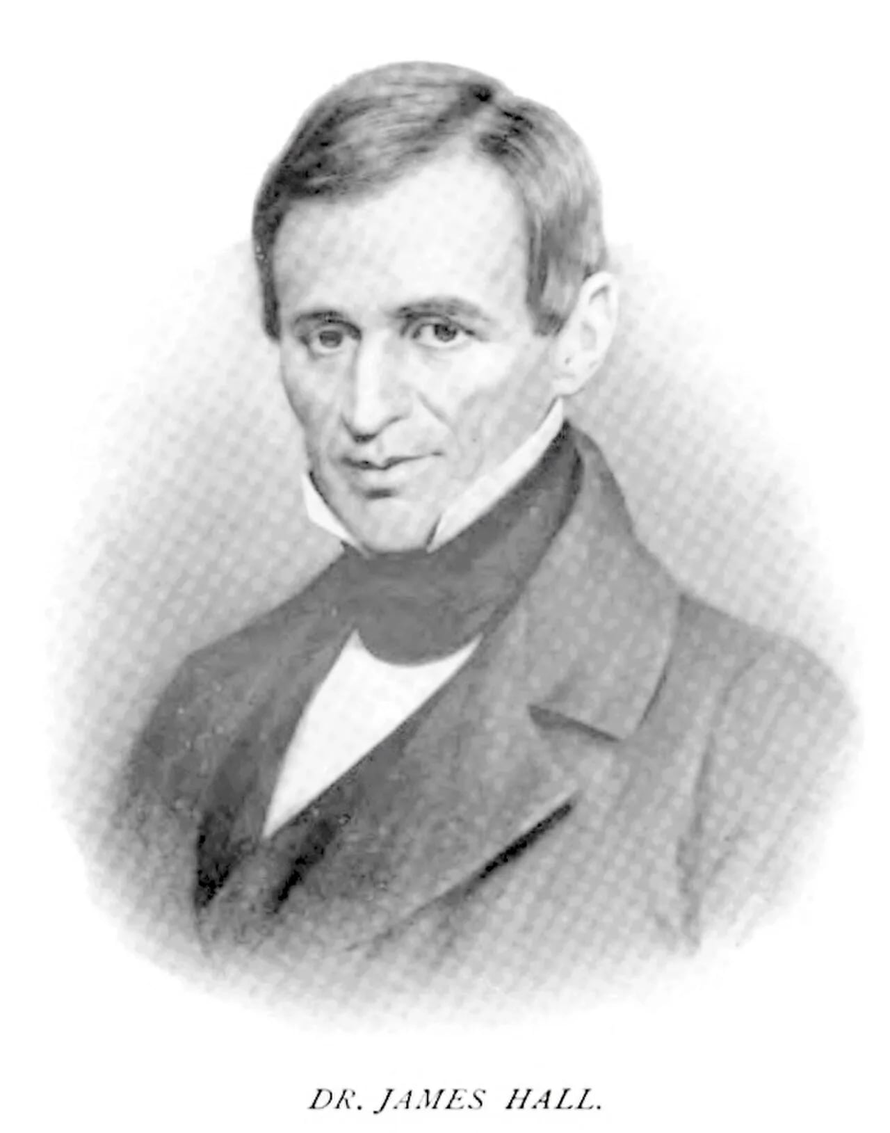 Porträt von James Hall (1802–1889) – Gedenkseite