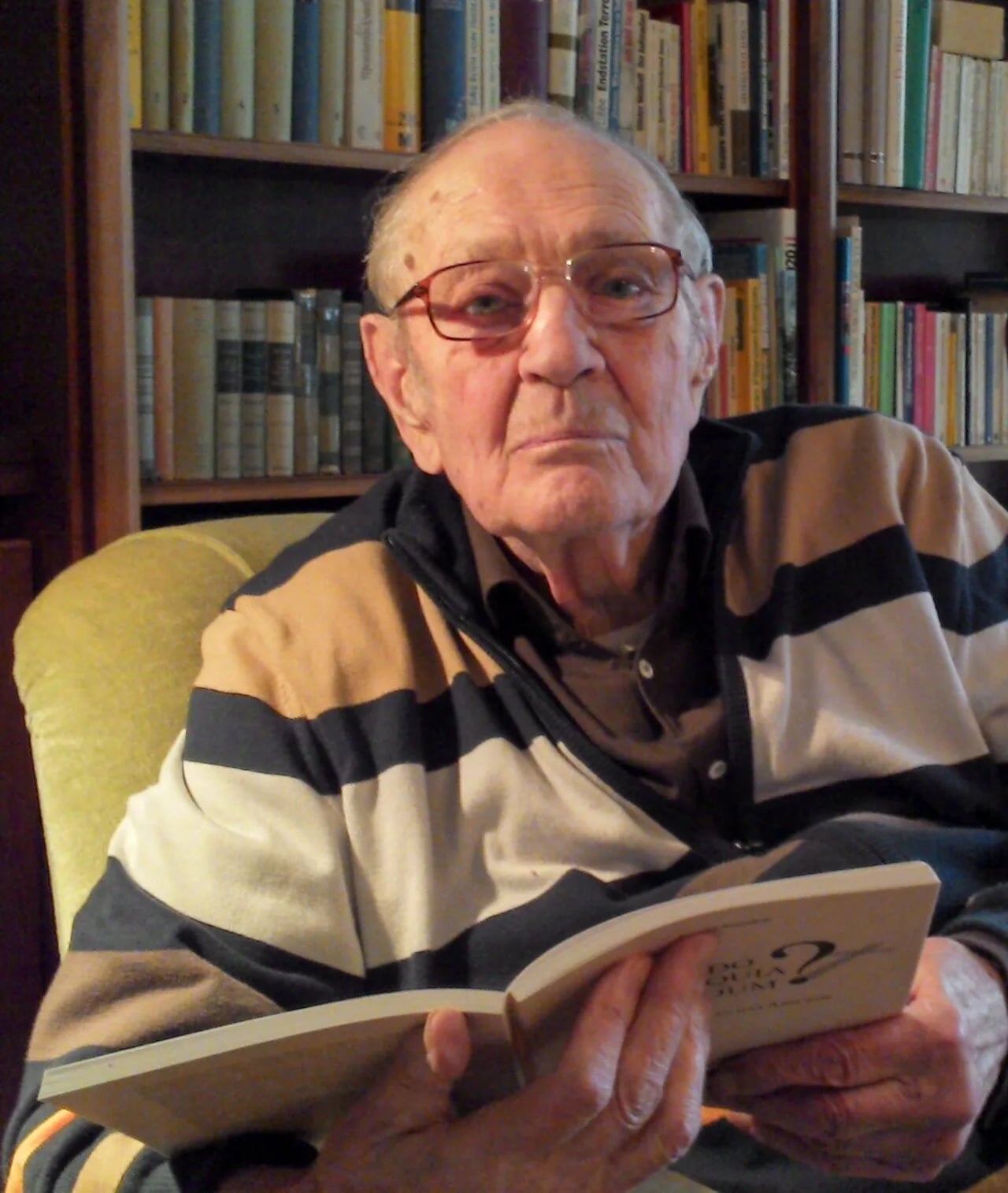 Portrait of Ewald Standop (1921–2018) – memorial page