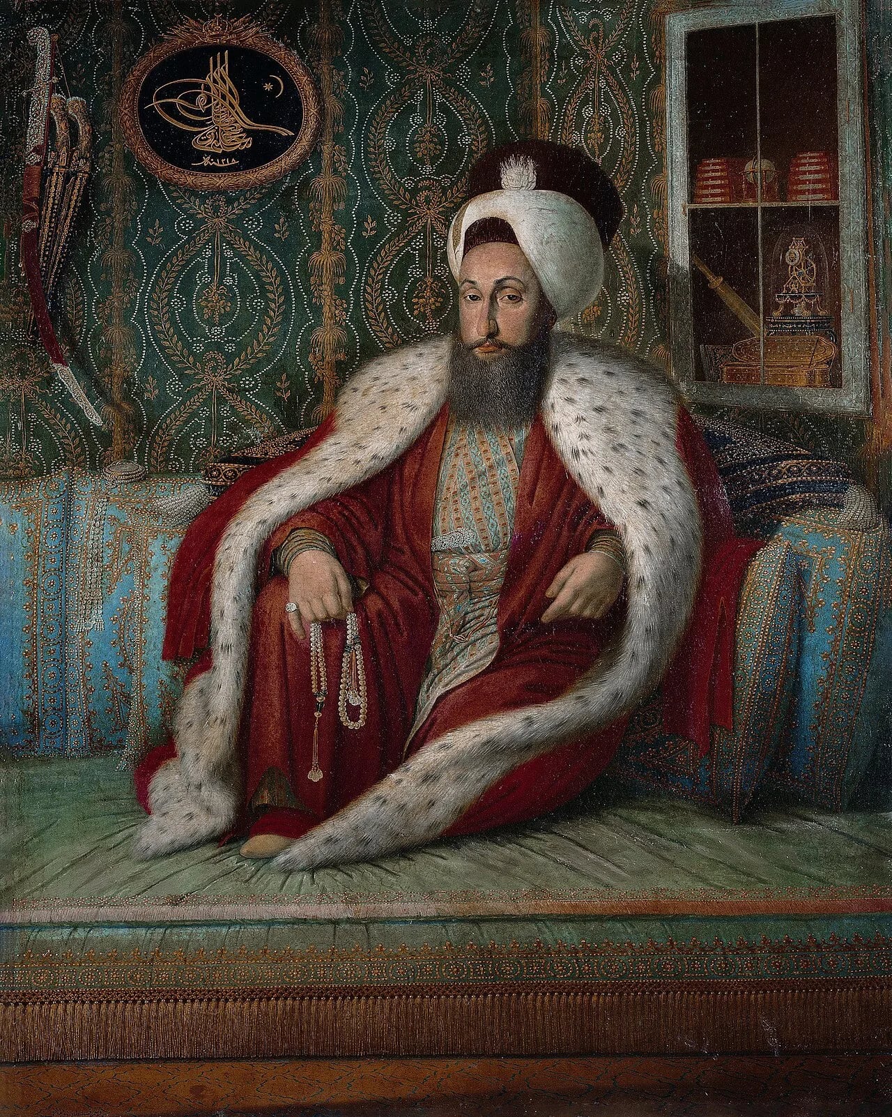 Porträt von Selim III. (1761–1808) – Gedenkseite