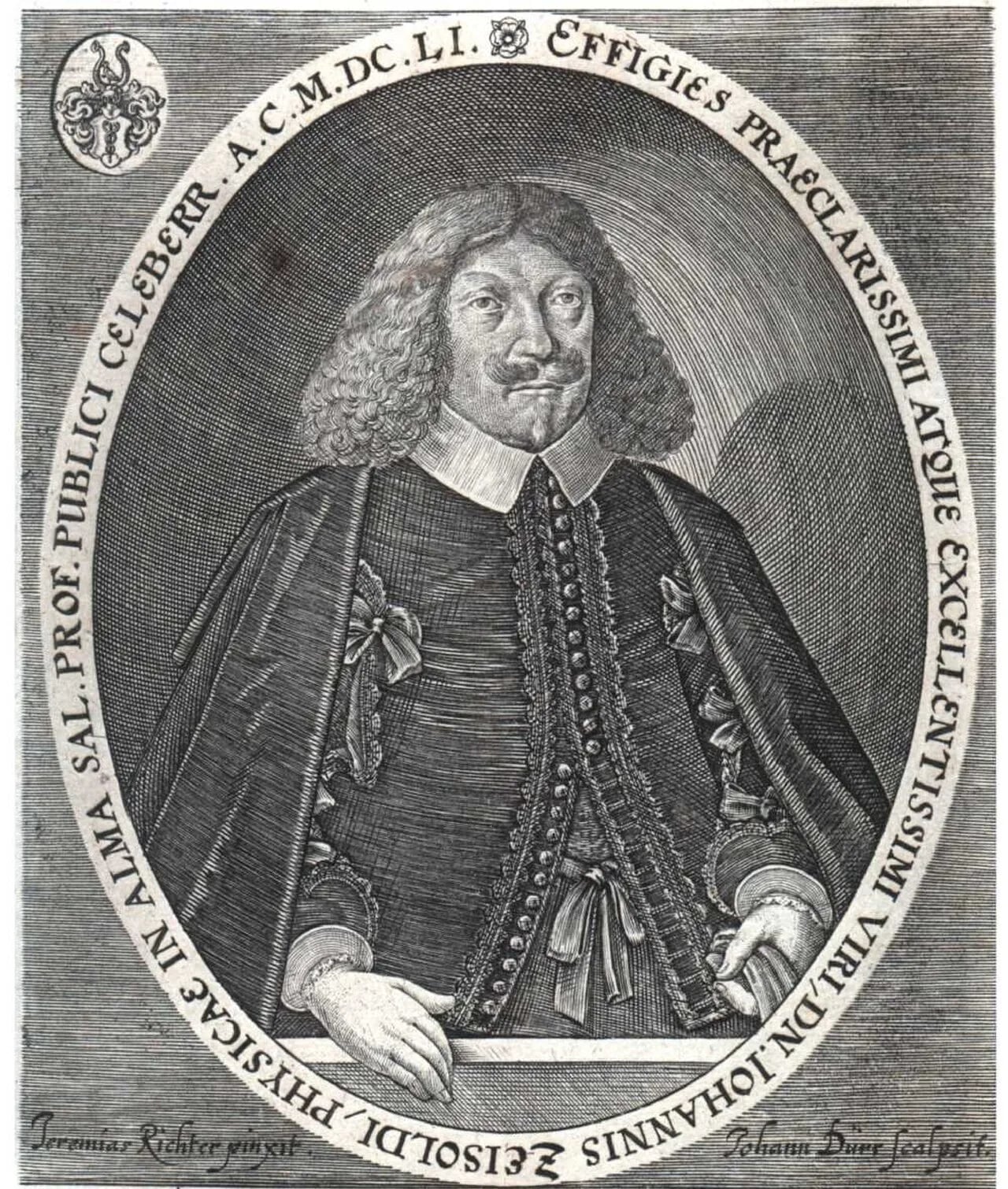 Porträt von Johann Zeisold (1599–1667) – Gedenkseite