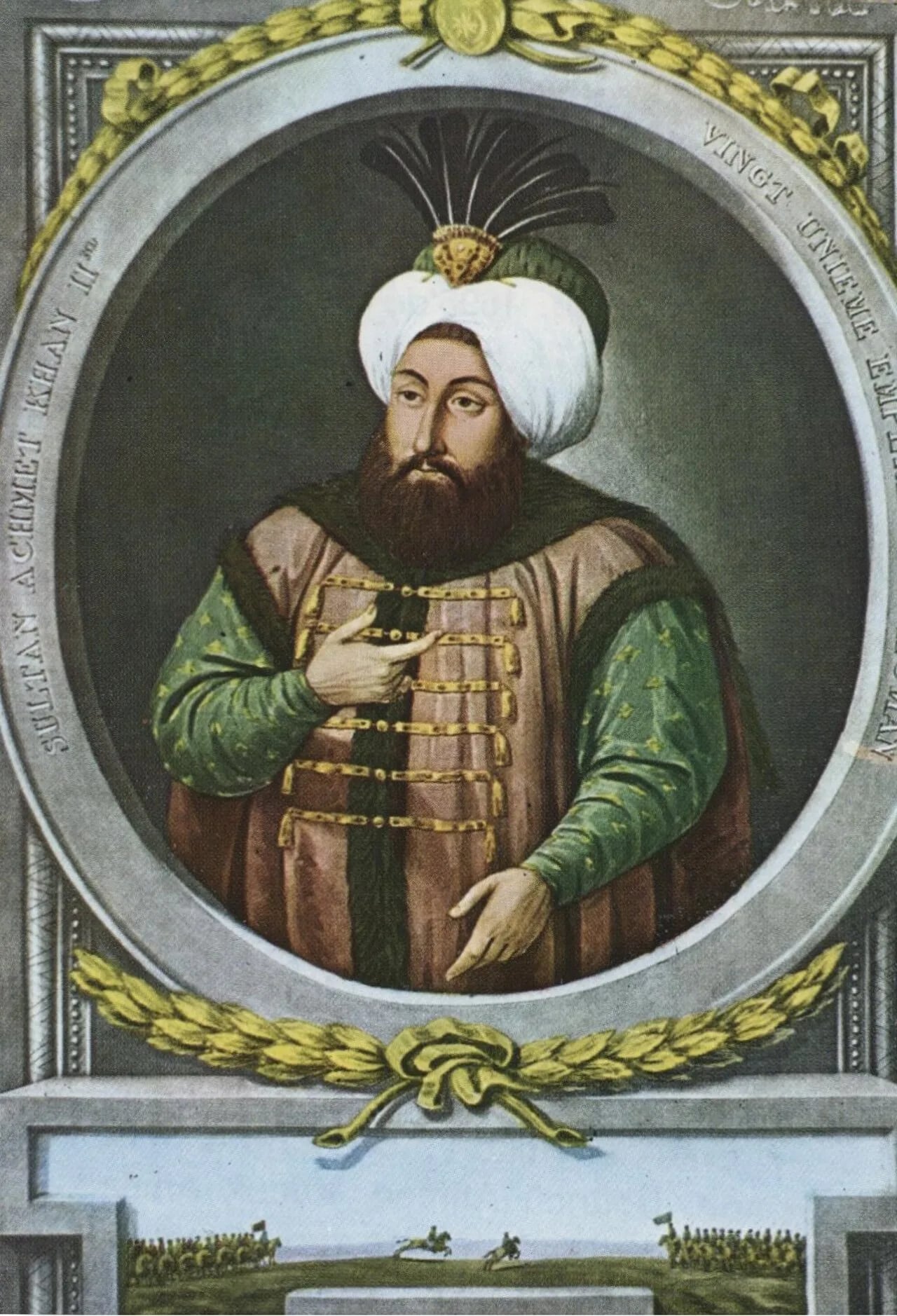 Portrait of Ahmed II. (1643–1695) – memorial page