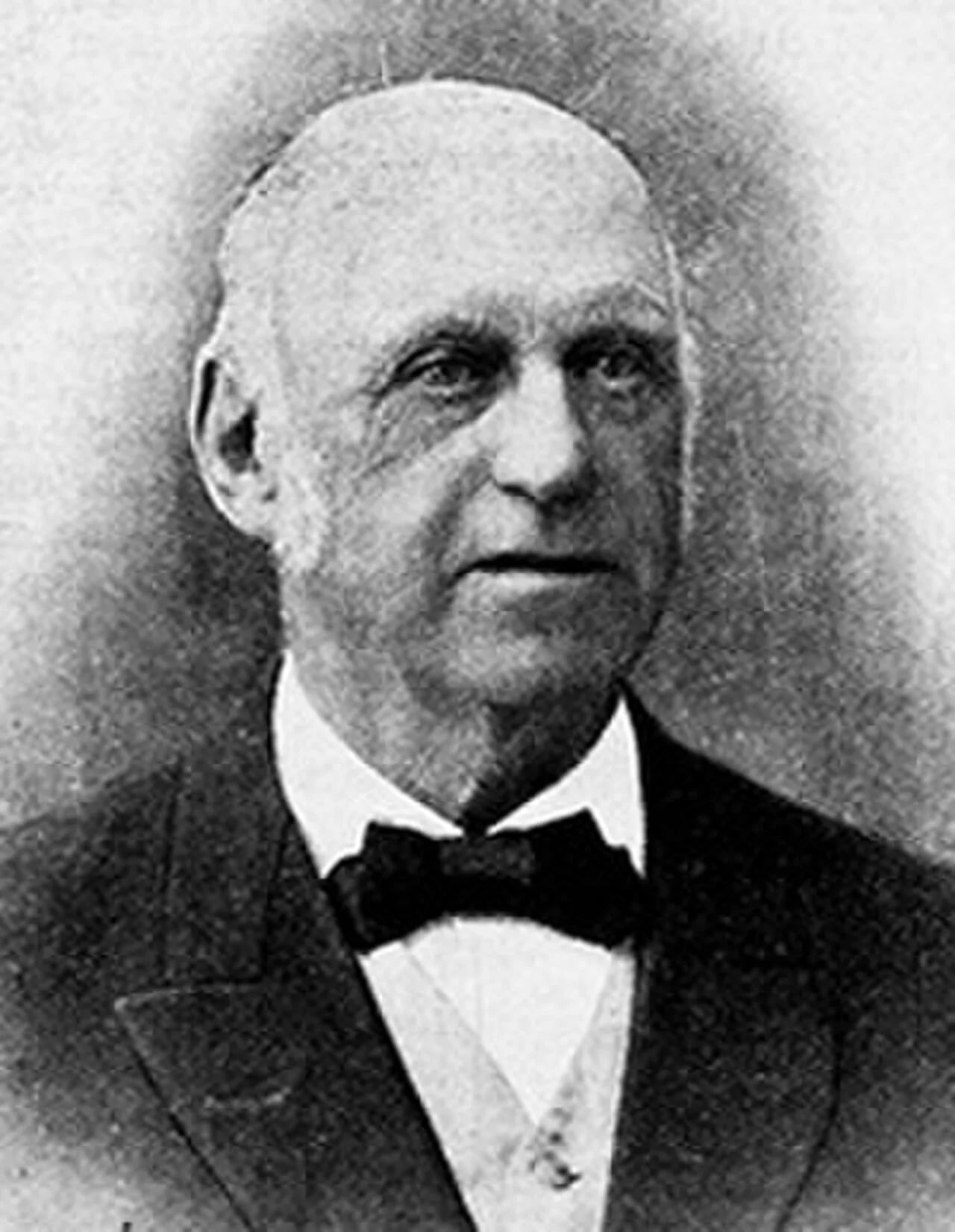 Porträt von Frans J. Huss (1830–1912) – Gedenkseite