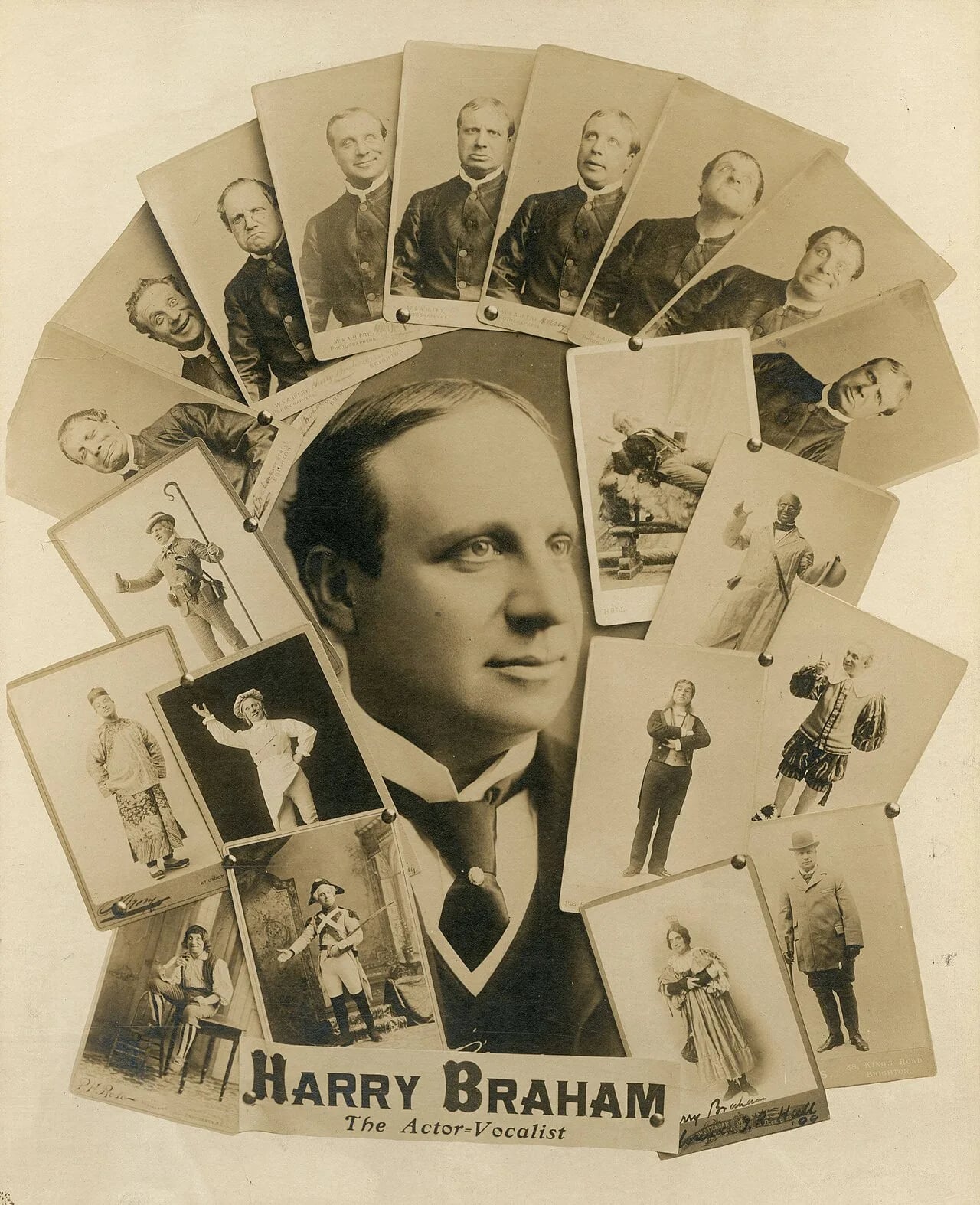 Portrait of Harry Braham (1850–1923) – memorial page