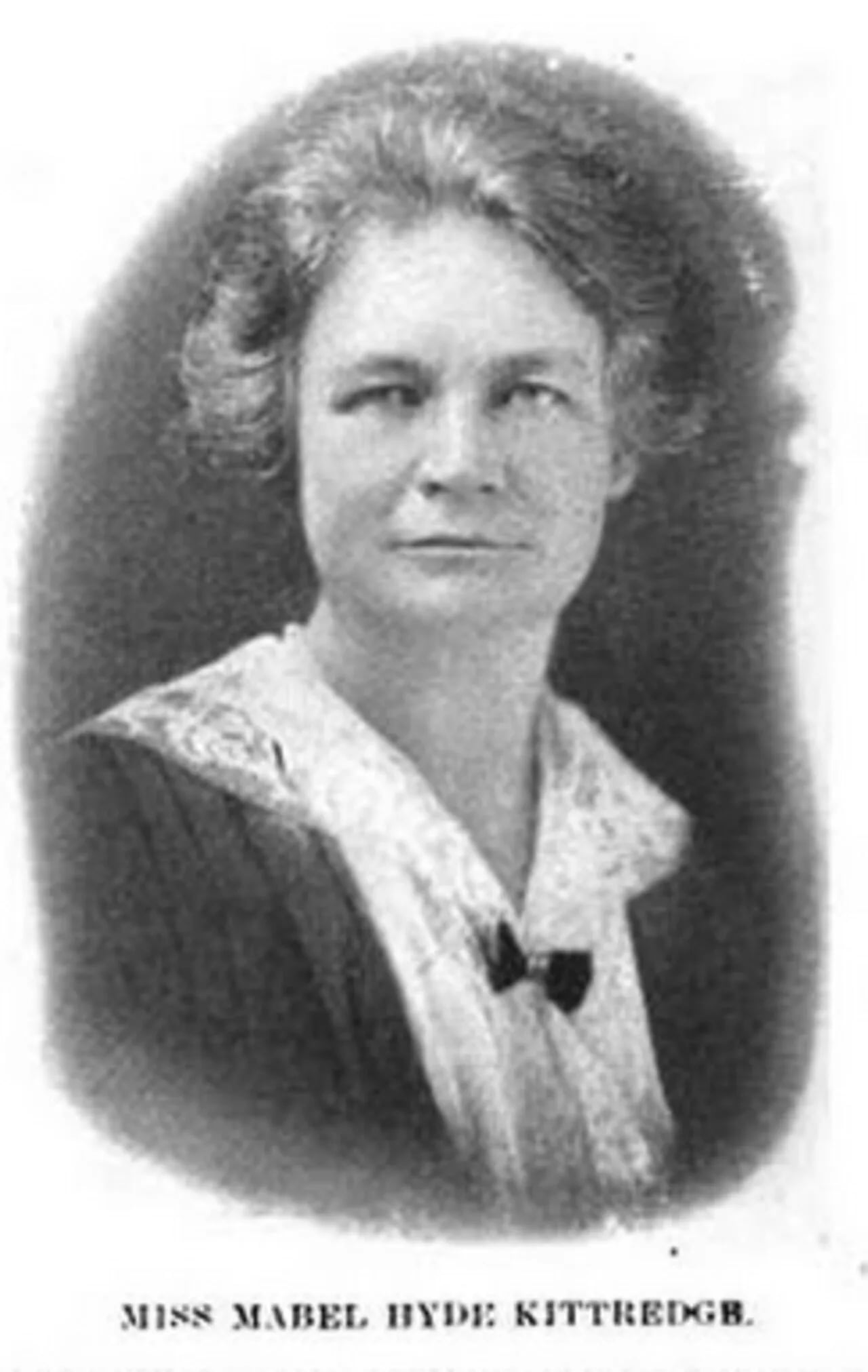 Porträt von Mabel Hyde Kittredge (1867–1955) – Gedenkseite