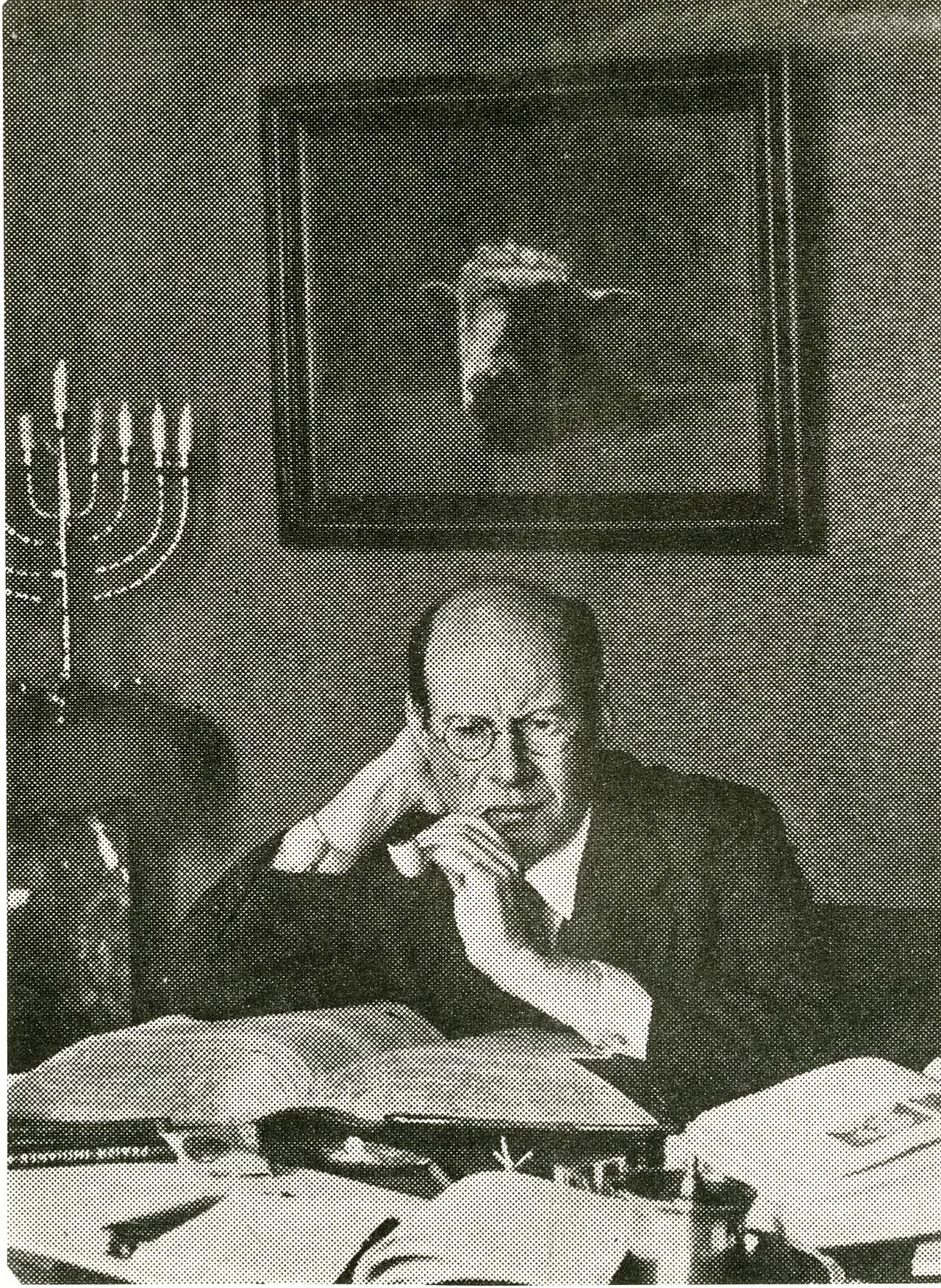 Portrait of Josef Cohen (1886–1965) – memorial page