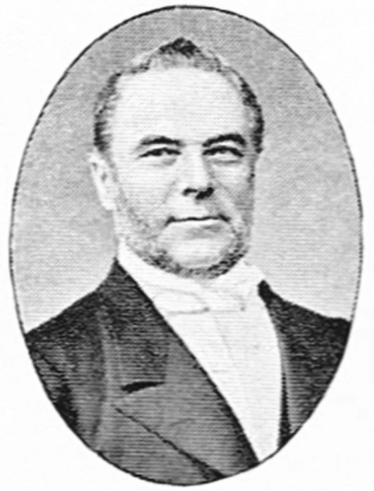 Porträt von Fritz Wästfelt (1809–1881) – Gedenkseite