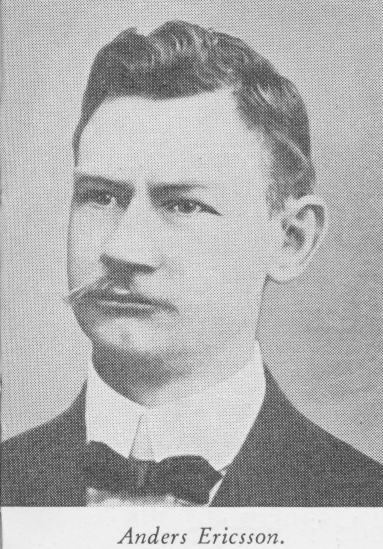 Porträt von Anders Ericsson i Malmö (1871–1927) – Gedenkseite