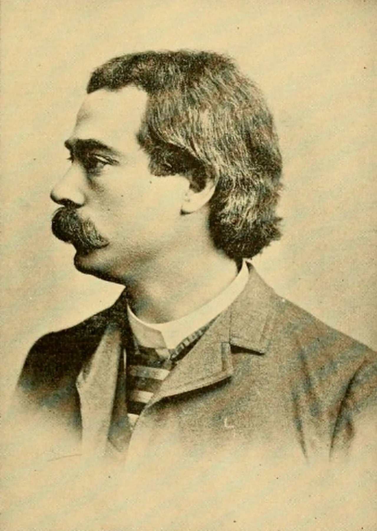 Porträt von August Hyllested (1856–1946) – Gedenkseite
