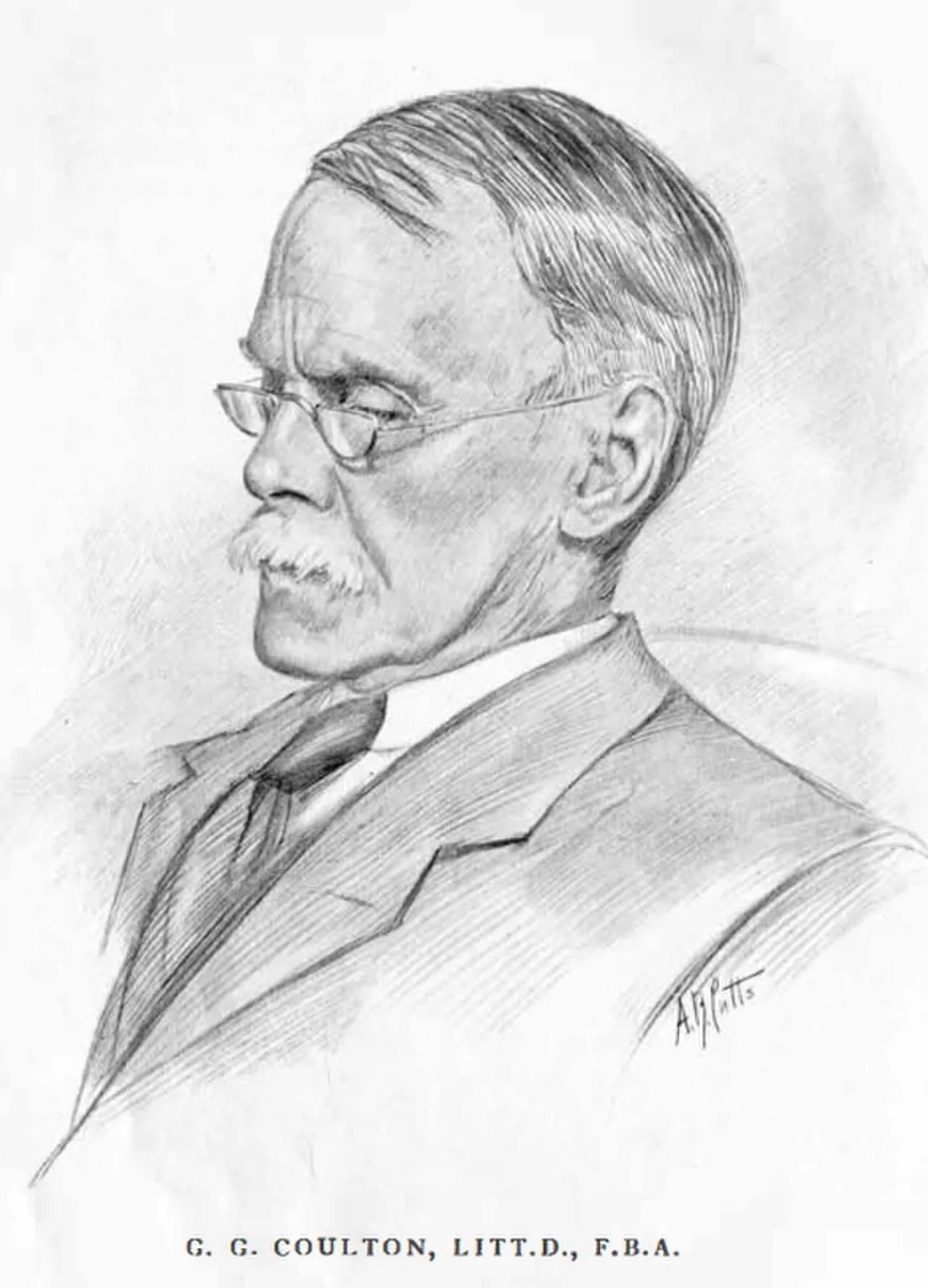 Portrait of G. G. Coulton (1858–1947) – memorial page