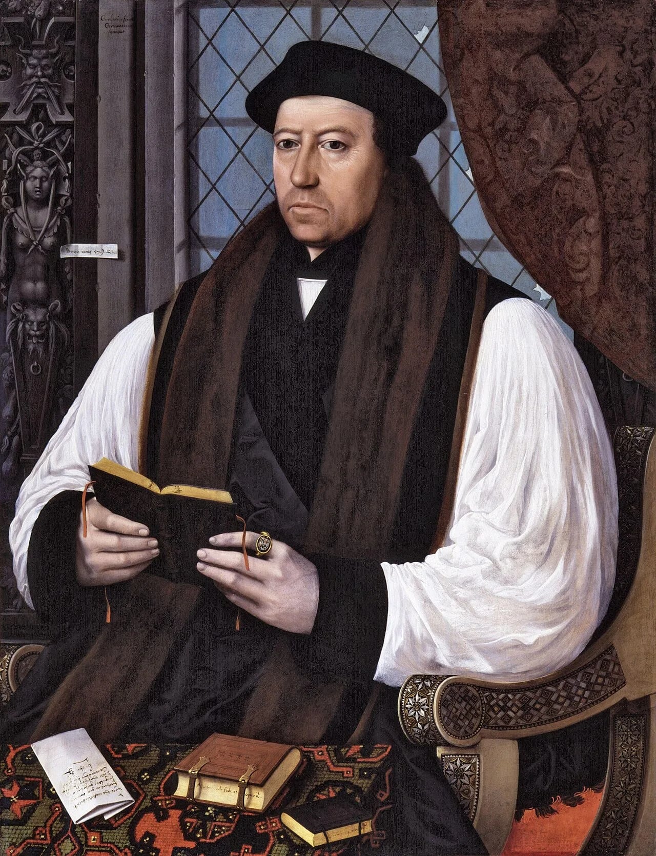 Portrait of Thomas Cranmer (1489–1556) – memorial page