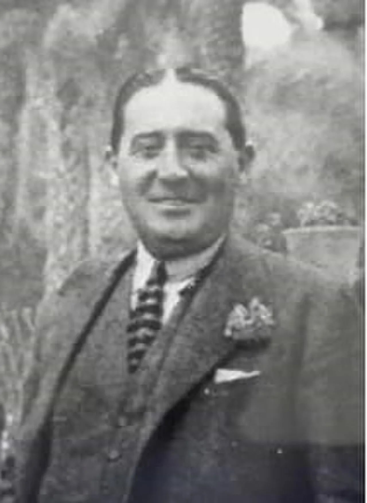 Porträt von Antonio Hernández Pérez (1875–1933) – Gedenkseite