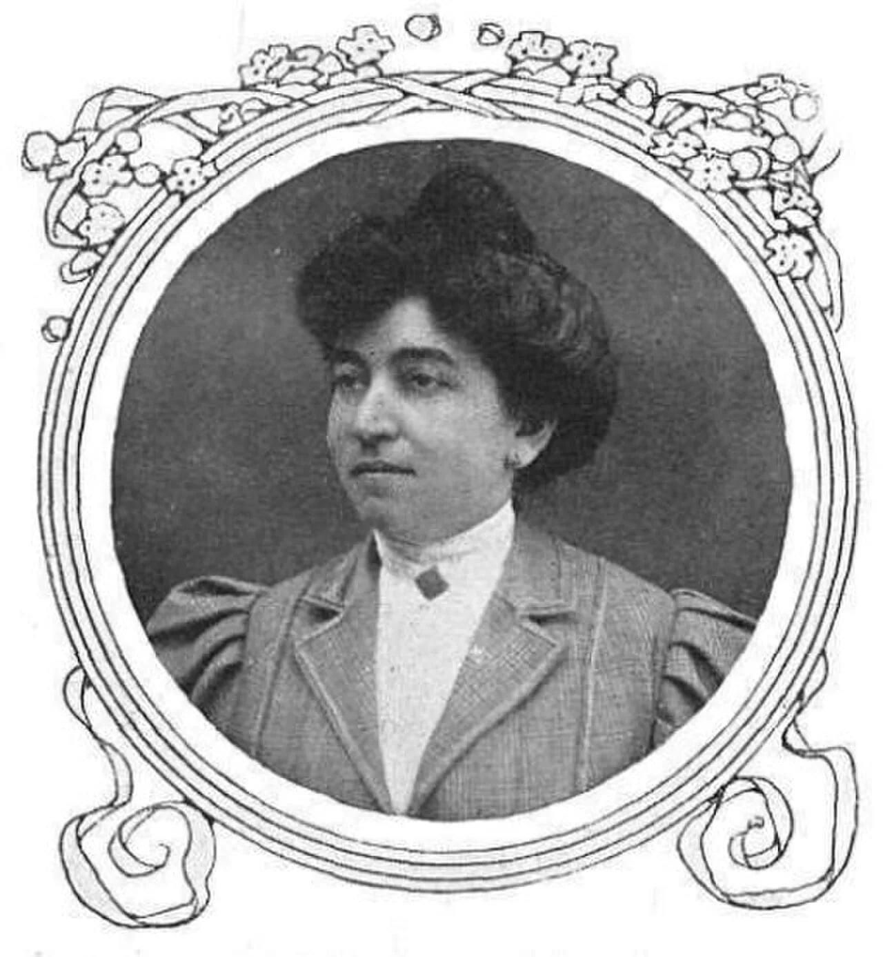 Porträt von Emilia Coranty de Guasch (1862–1944) – Gedenkseite
