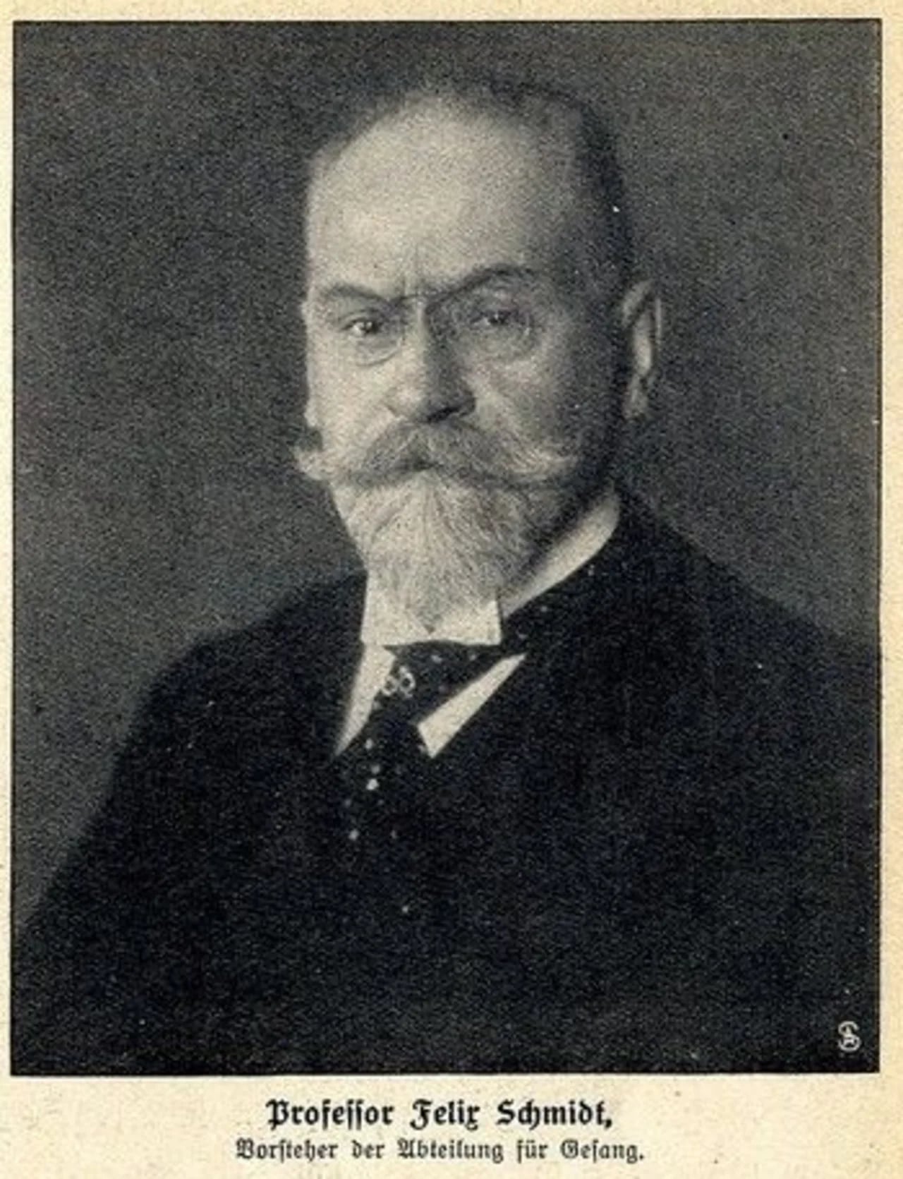 Portrait of Felix Schmidt (1848–1927) – memorial page