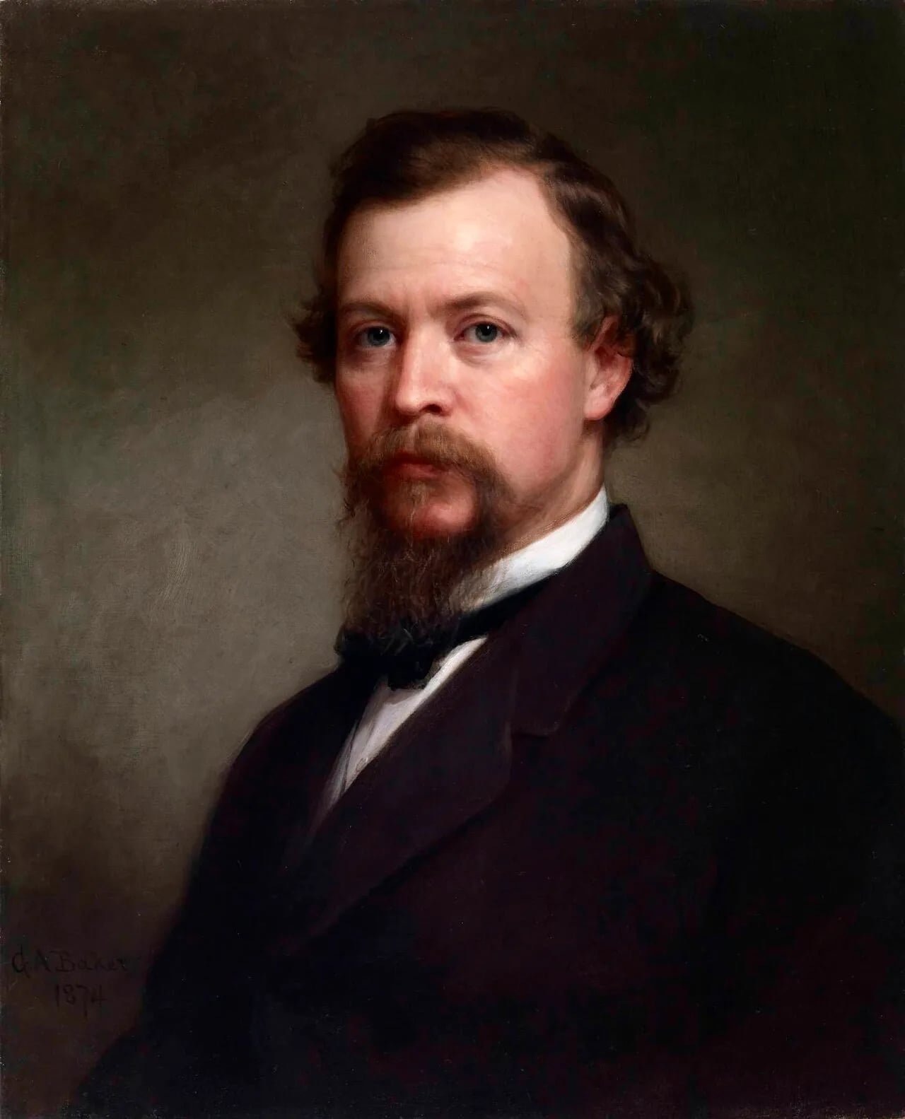 Portrait of George Augustus Baker (1821–1880) – memorial page