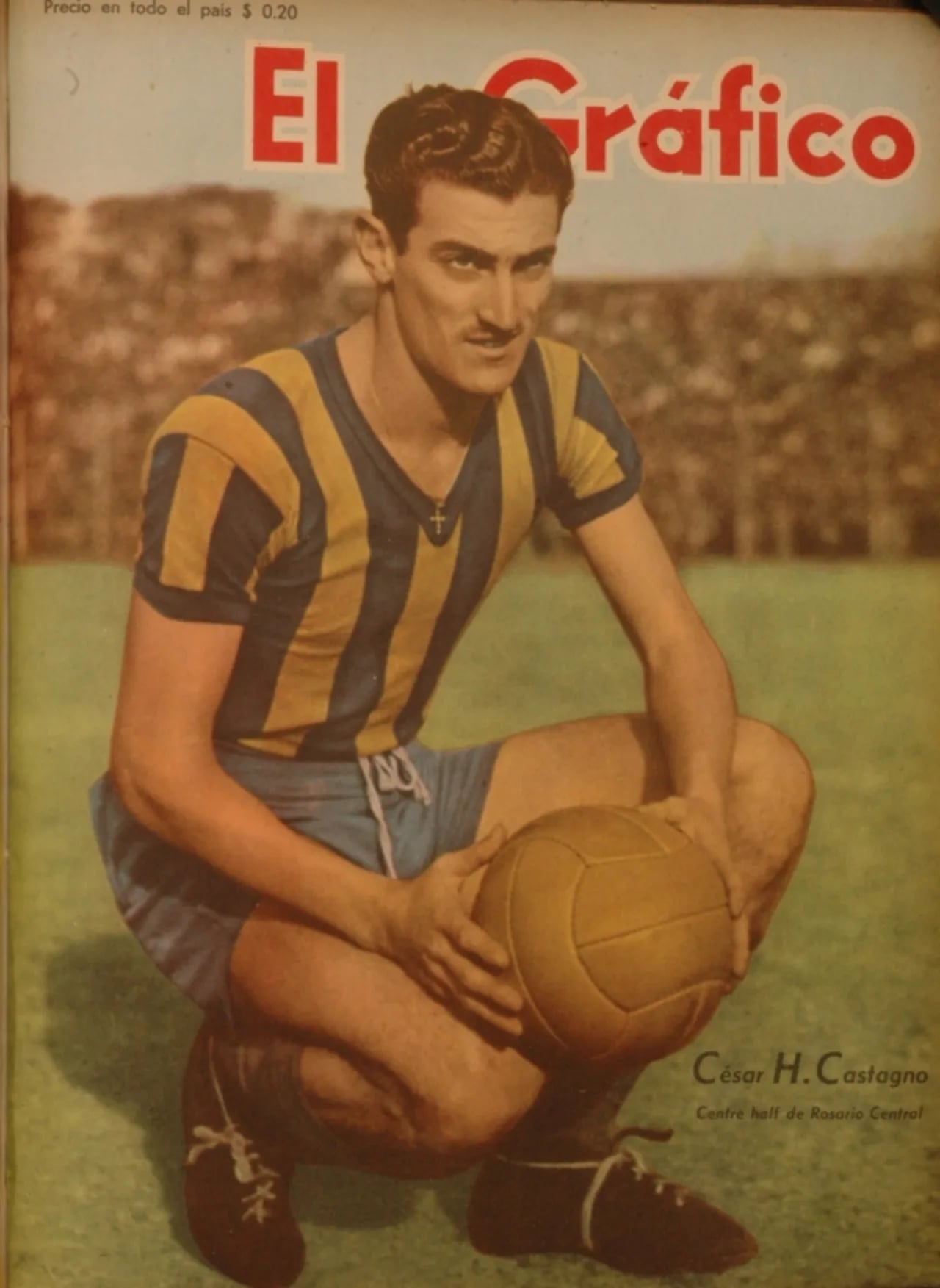 Portrait of César Castagno (1924–1998) – memorial page
