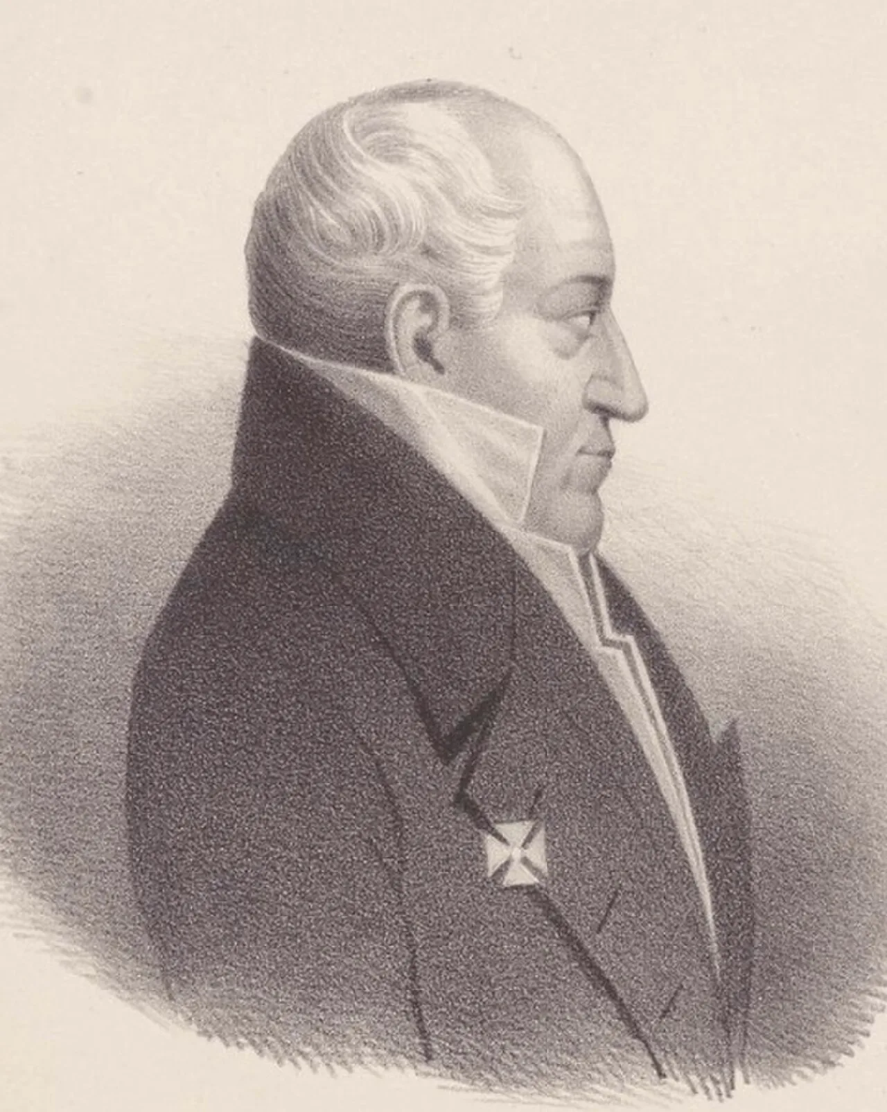 Porträt von Charles de Thiennes de Lombise (1758–1839) – Gedenkseite