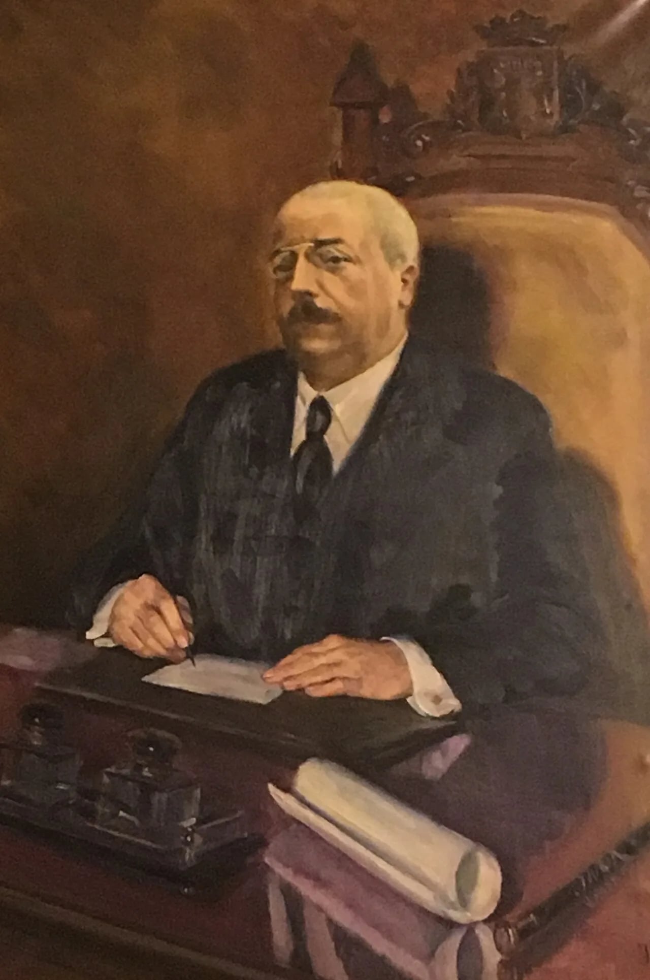 Porträt von Juan Álvarez de Sisternes (1873–1936) – Gedenkseite