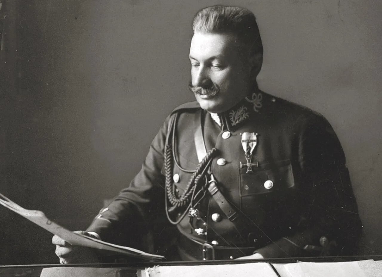 Porträt von Wiktor Hoszowski (1873–1940) – Gedenkseite