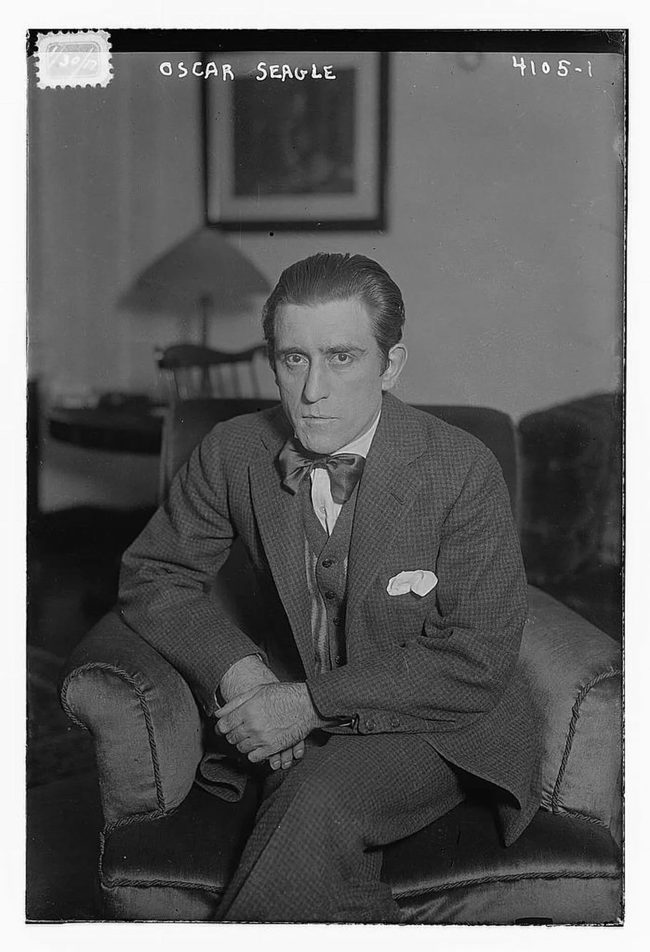 Portrait of Oscar Seagle (1877–1945) – memorial page