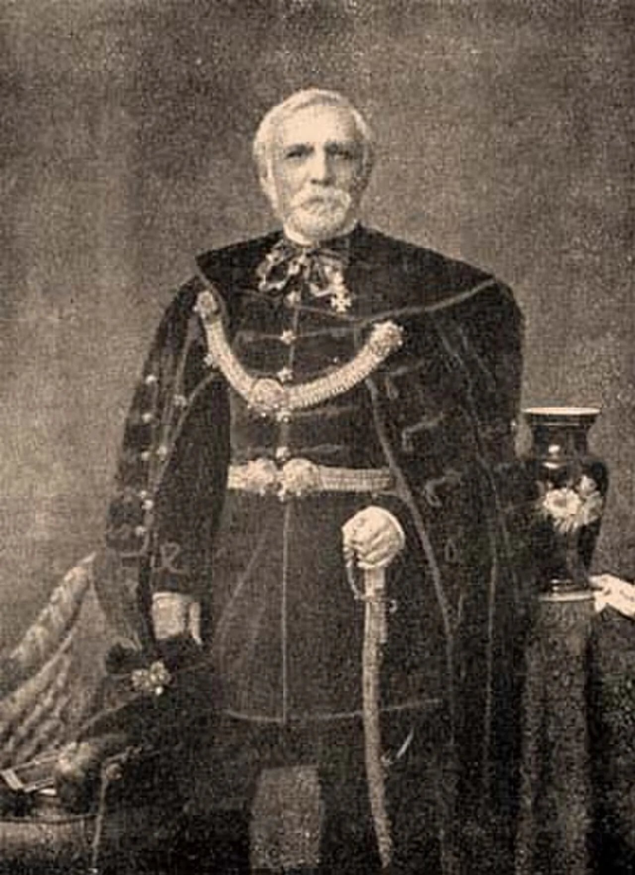 Porträt von István Molnár (1825–1907) – Gedenkseite