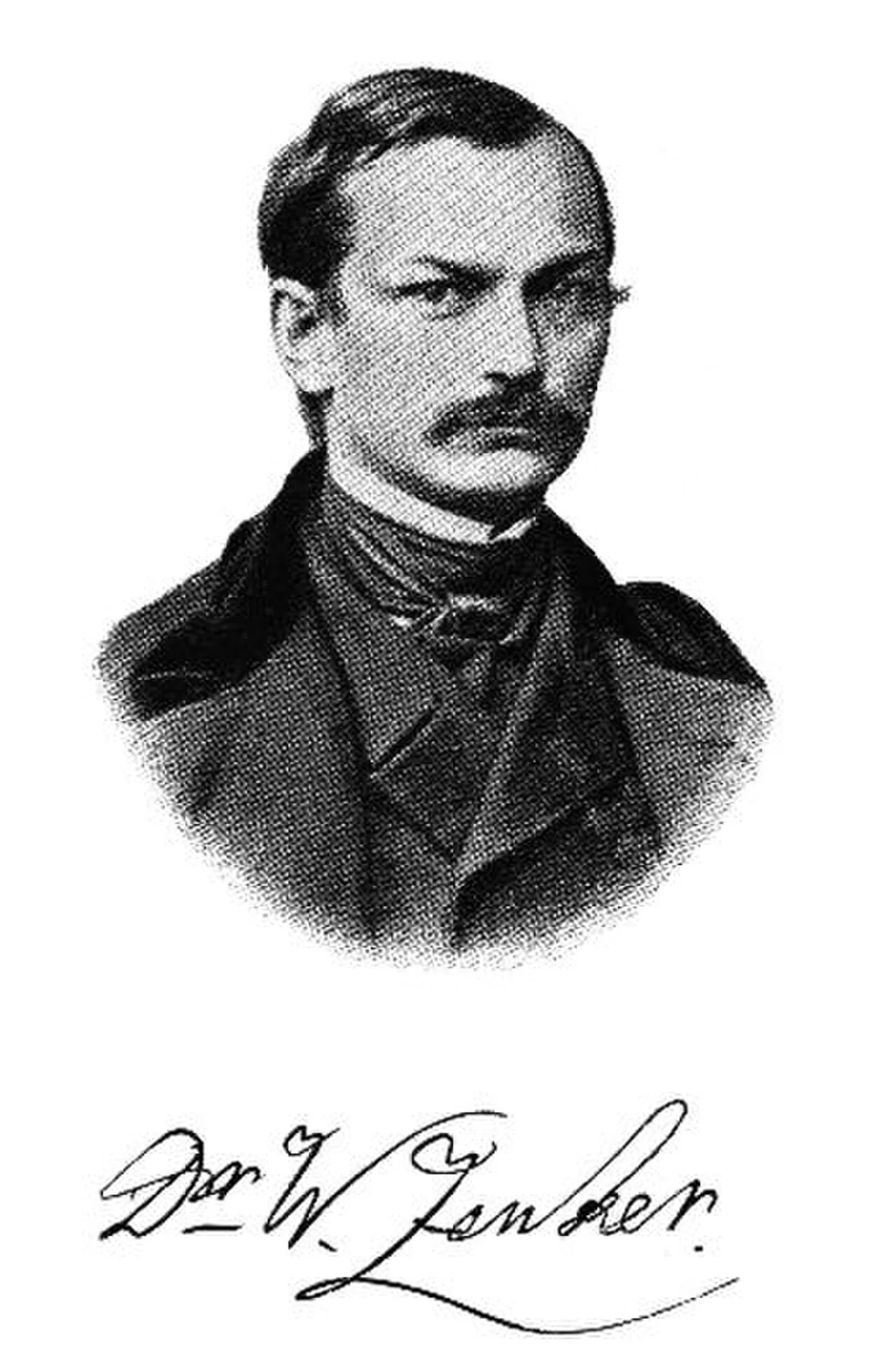 Porträt von Wilhelm Zenker (1829–1899) – Gedenkseite
