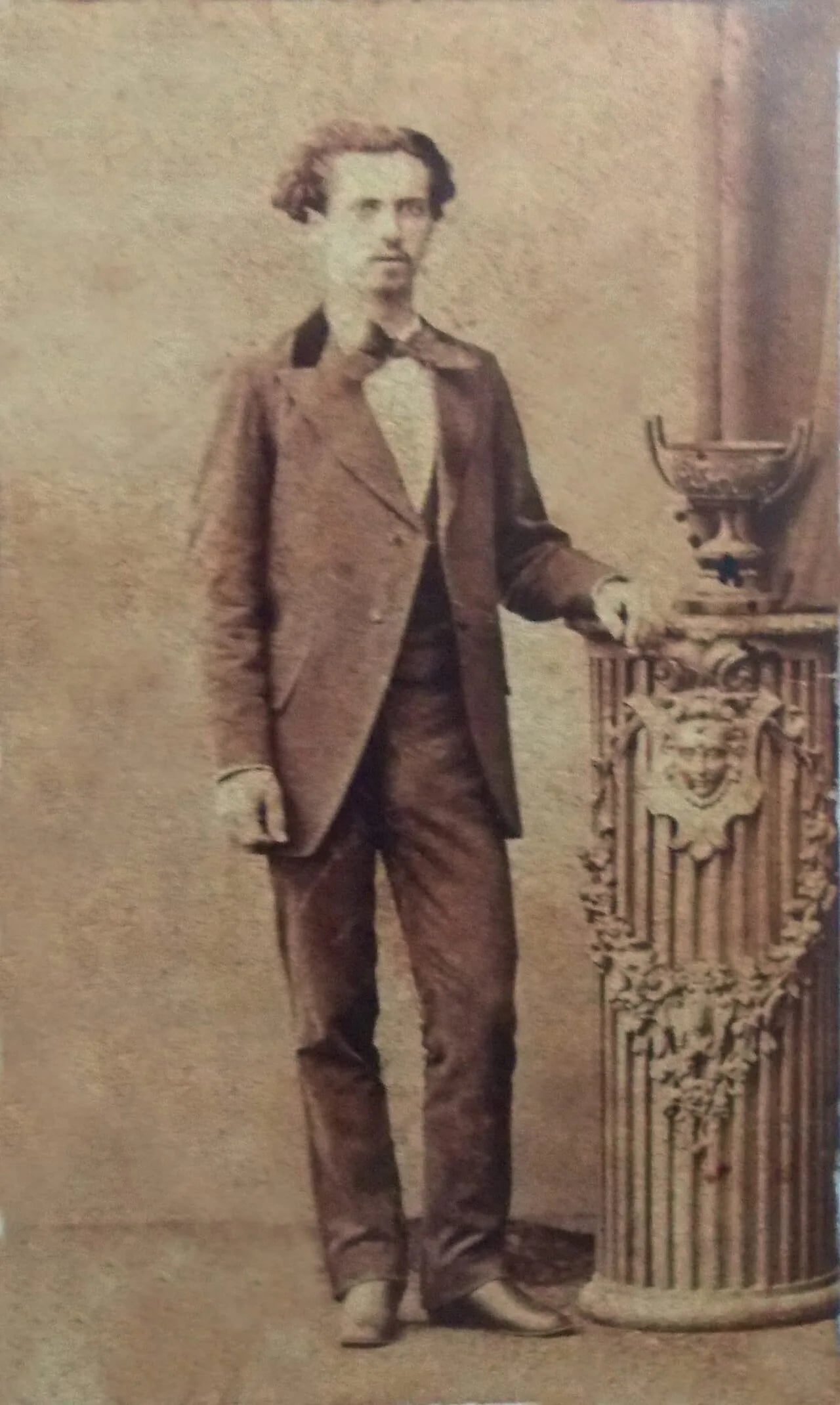 Porträt von Silvestre Dias Ferraz Júnior (1851–1889) – Gedenkseite
