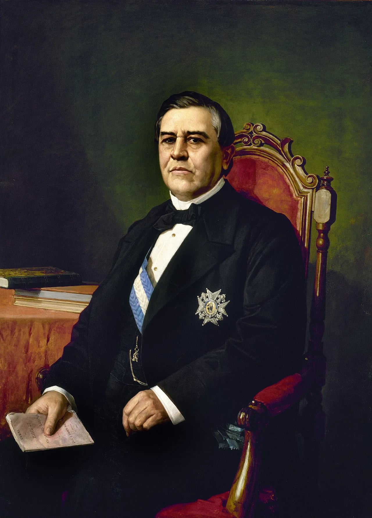 Porträt von Juan Bravo Murillo (1803–1873) – Gedenkseite