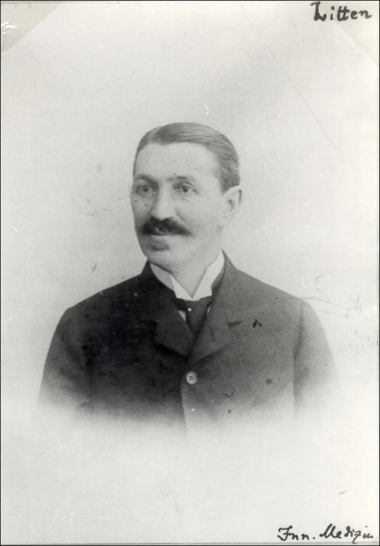 Porträt von Moritz Litten (1845–1907) – Gedenkseite
