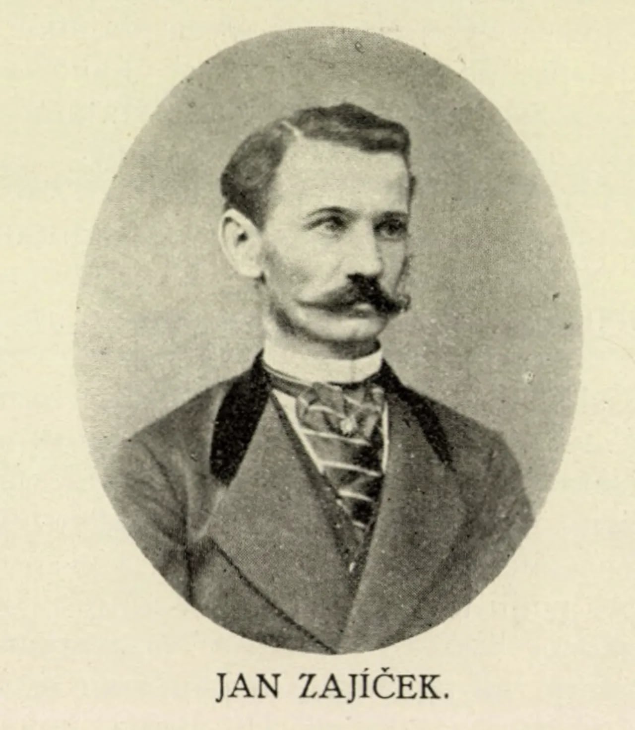 Porträt von Jan Zajicek (1828–1915) – Gedenkseite