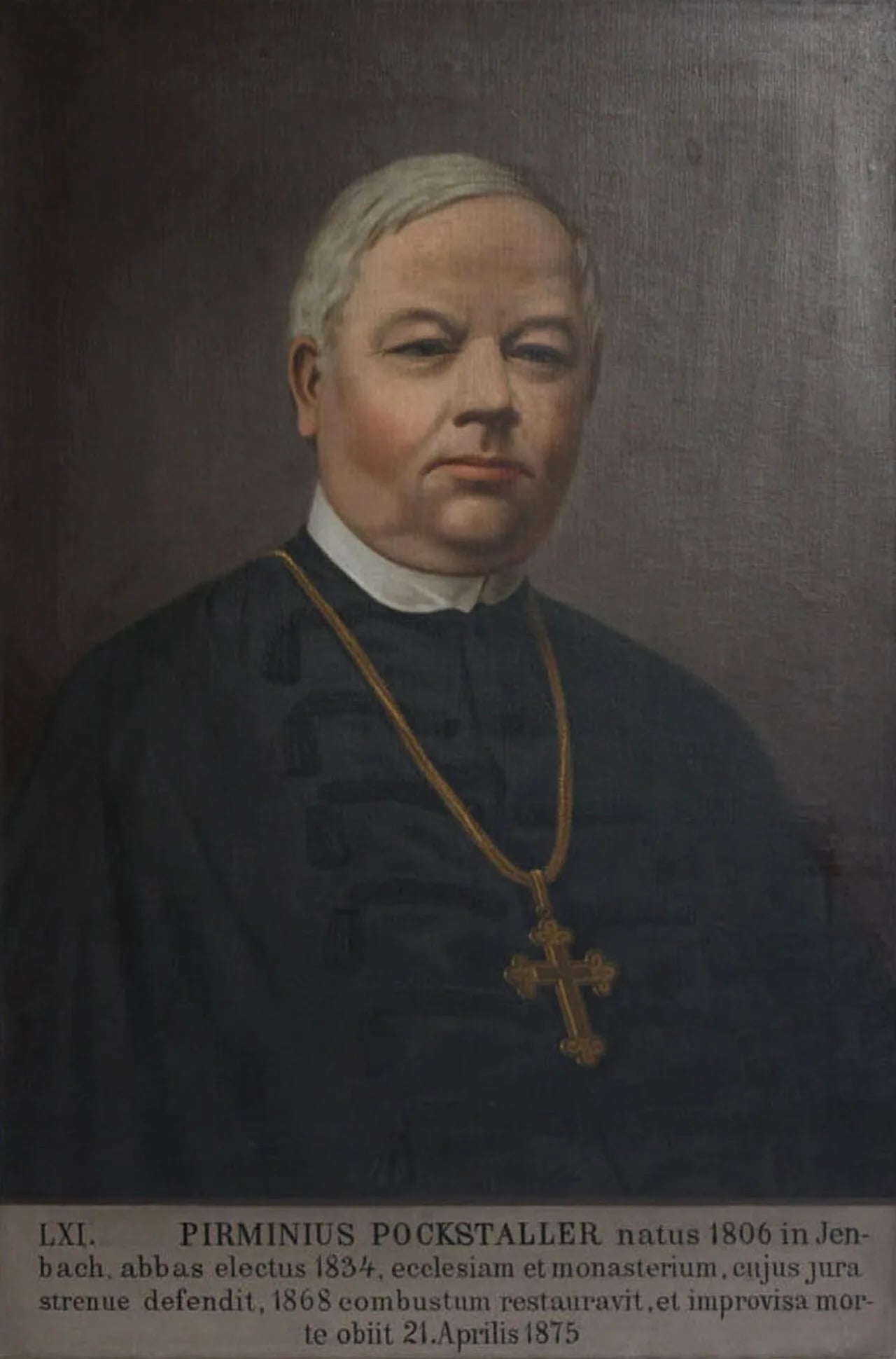 Portrait of Pirmin Pockstaller (1806–1875) – memorial page