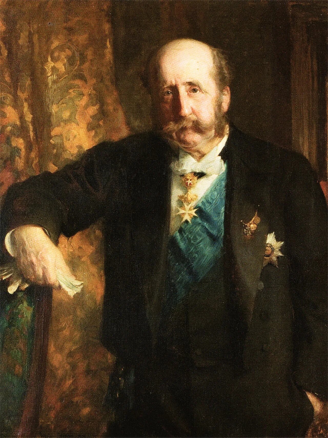 Porträt von Leopold zu Salm-Salm (1838–1908) – Gedenkseite