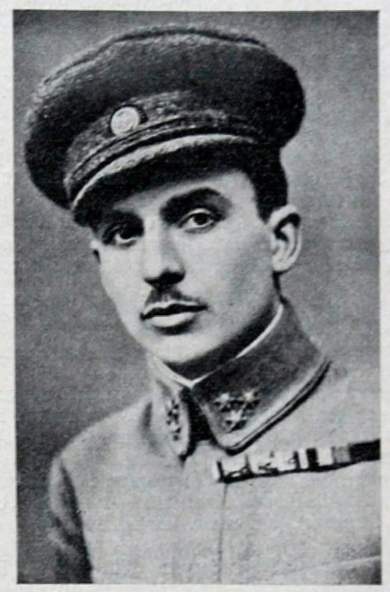 Porträt von Andrii Klym (1891–1919) – Gedenkseite