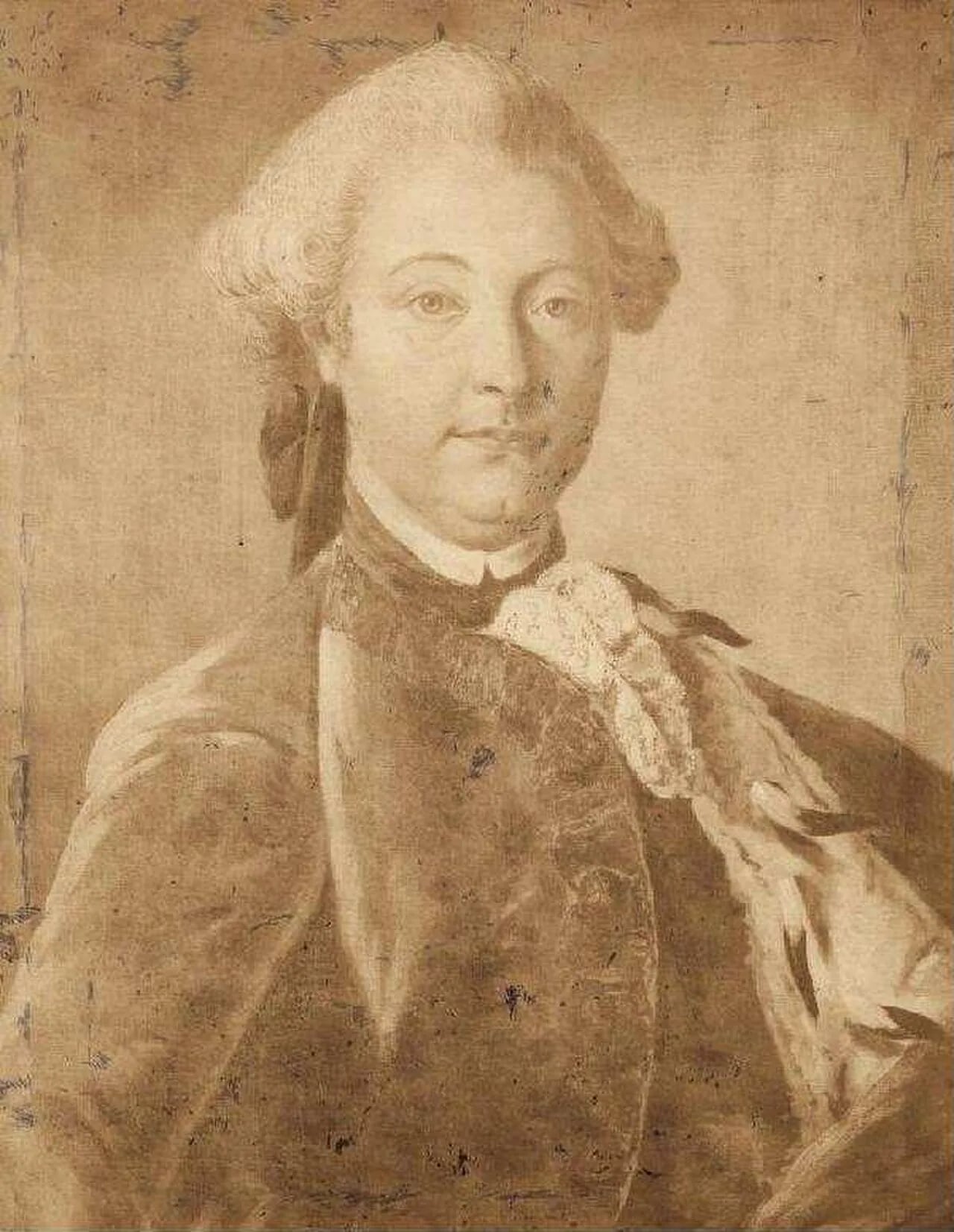 Porträt von Friedrich Heinrich Wilhelm (1747–1779) – Gedenkseite