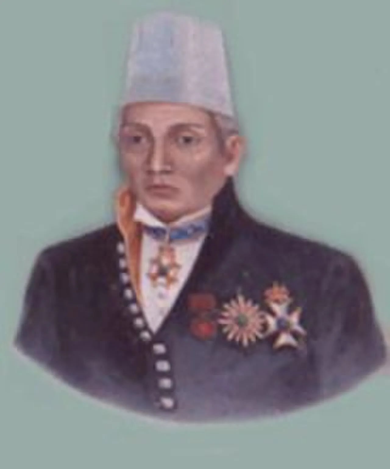 Porträt von Pakubuwono VIII (1789–1861) – Gedenkseite