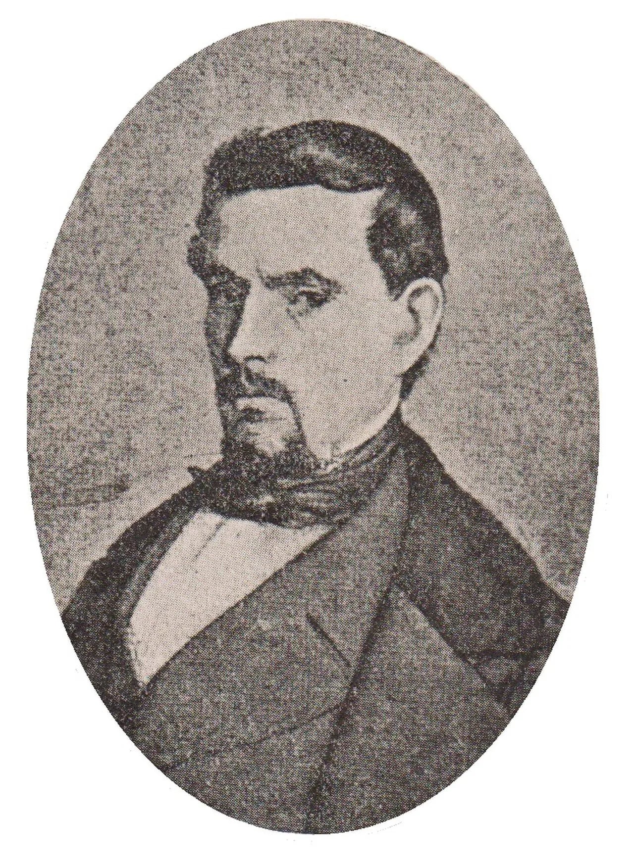 Porträt von Marcelino Gonfaus (1814–1855) – Gedenkseite