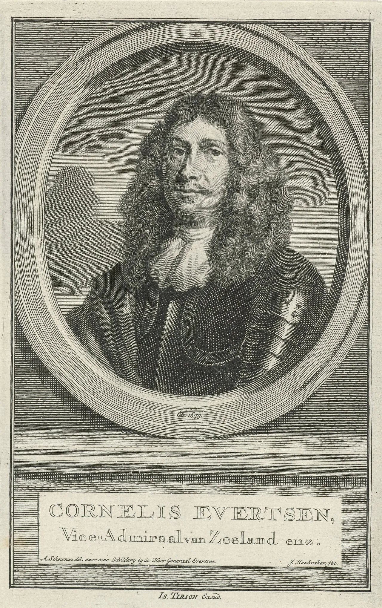 Portrait of Cornelis Evertsen der Jüngere (1628–1679) – memorial page