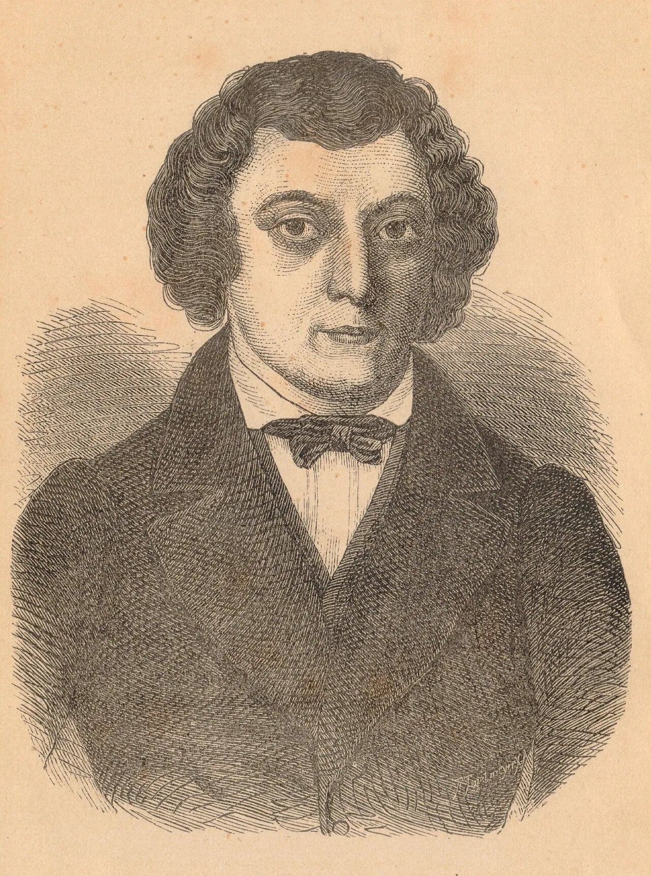 Porträt von Josef Feldkircher (1812–1851) – Gedenkseite