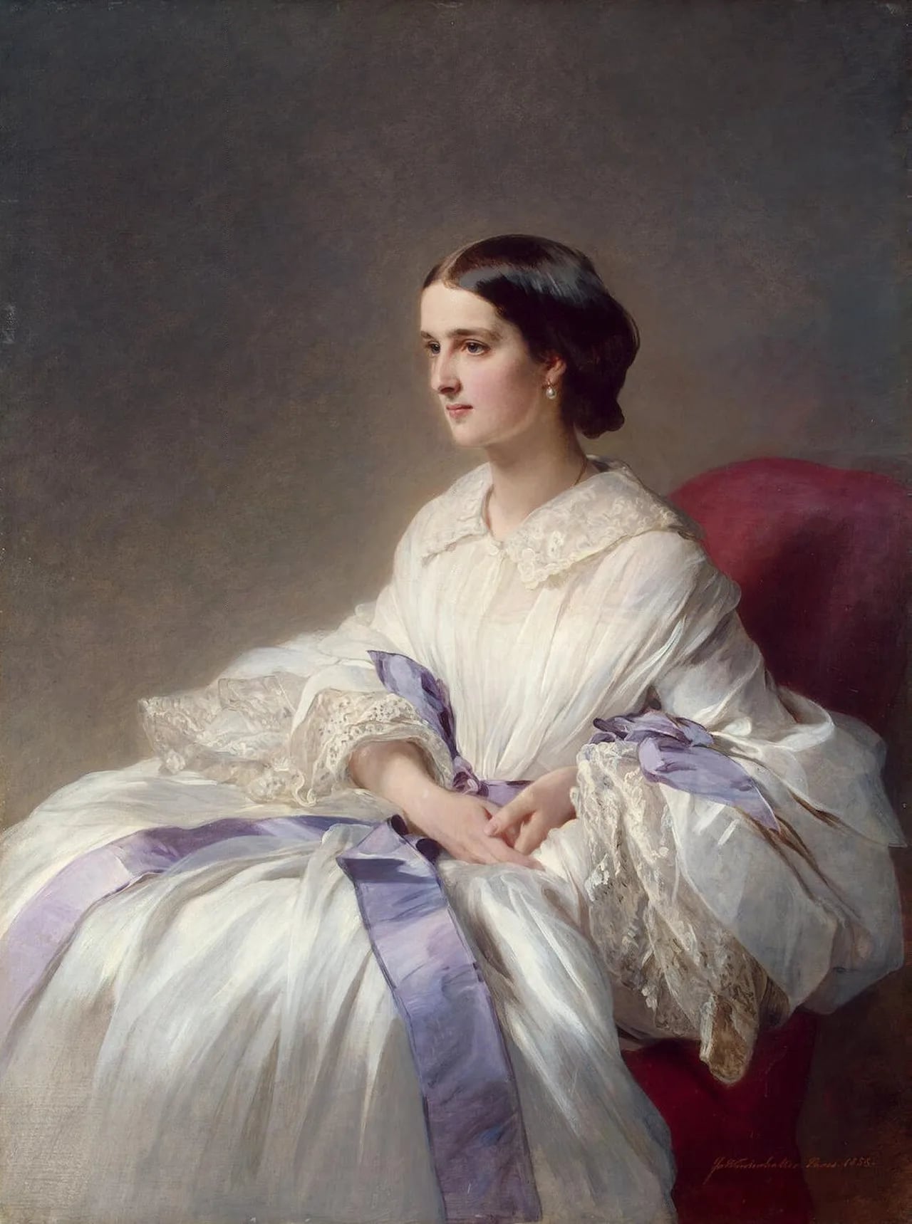 Porträt von Olga Esperowna Schuwalowa (1838–1869) – Gedenkseite