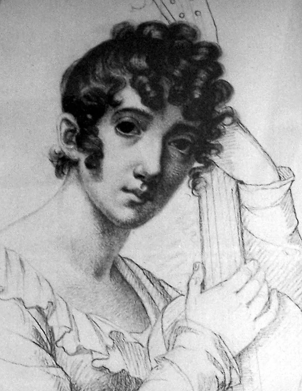 Porträt von Caroline Bardua (1781–1864) – Gedenkseite