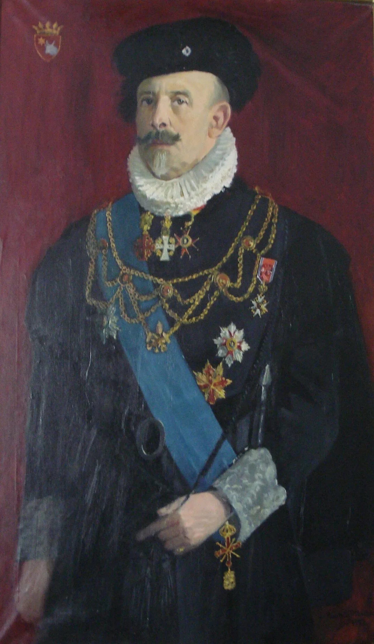 Porträt von Christopher de Paus (1862–1943) – Gedenkseite