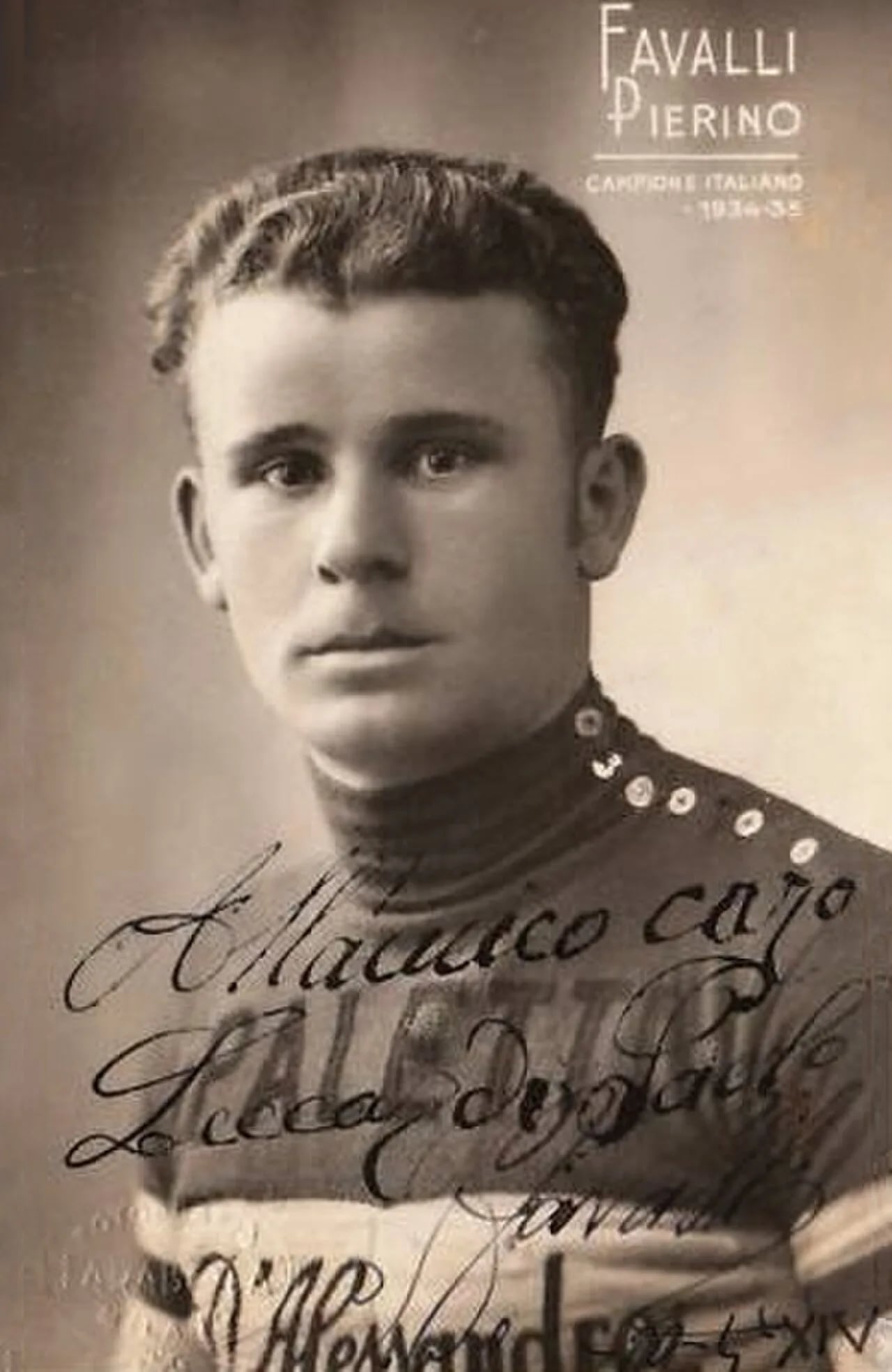 Porträt von Pierino Favalli (1914–1986) – Gedenkseite