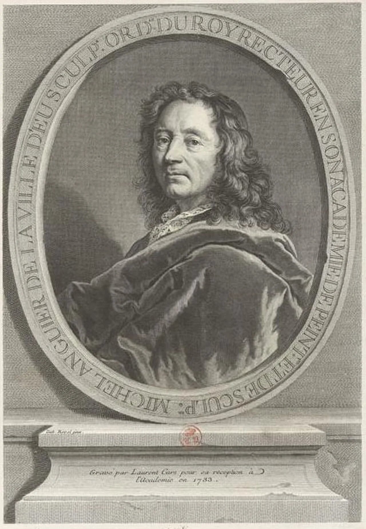 Portrait of Michel Anguier (1612–1686) – memorial page