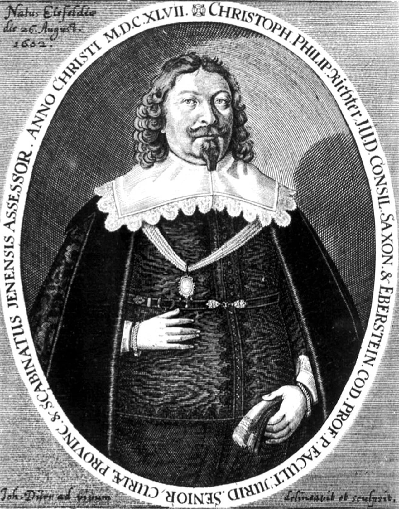 Porträt von Christoph Philipp Richter (1602–1673) – Gedenkseite
