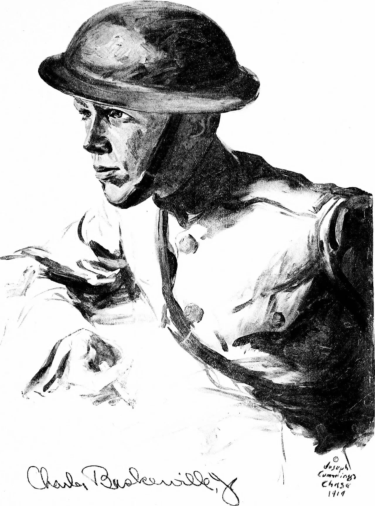 Porträt von Charles Baskerville (1896–1994) – Gedenkseite