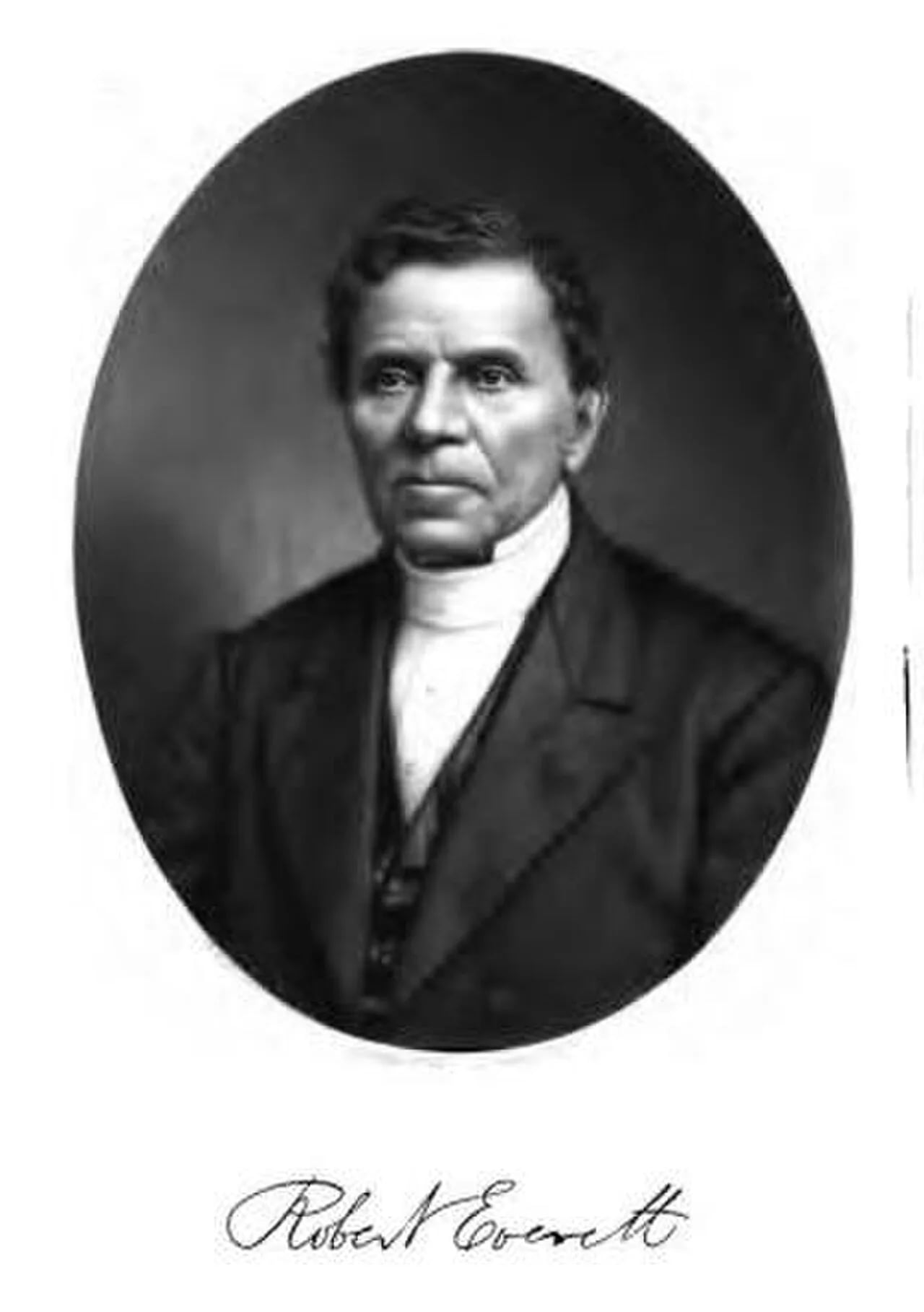 Portrait of Robert Everett (1791–1875) – memorial page