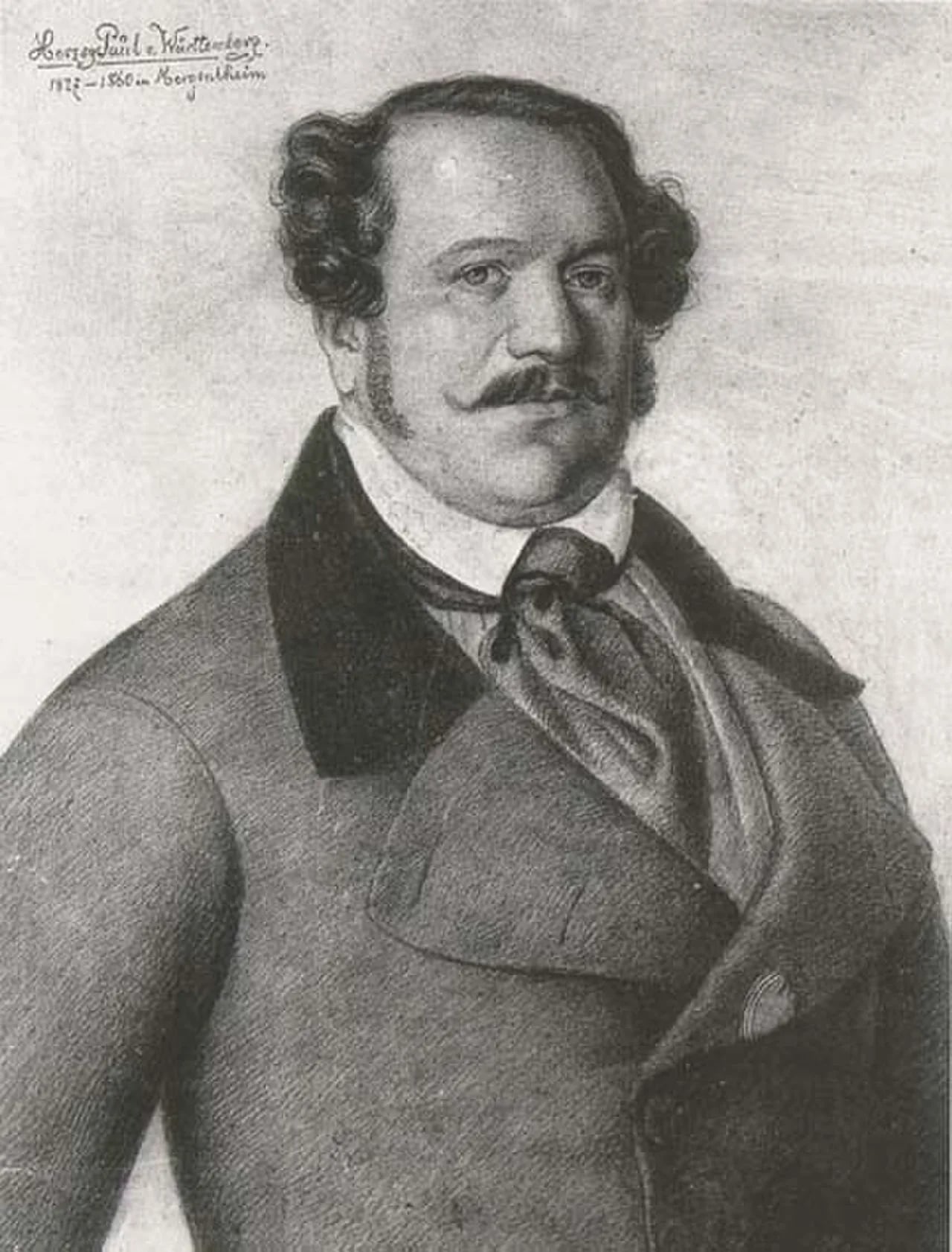 Portrait of Paul Wilhelm von Württemberg (1797–1860) – memorial page