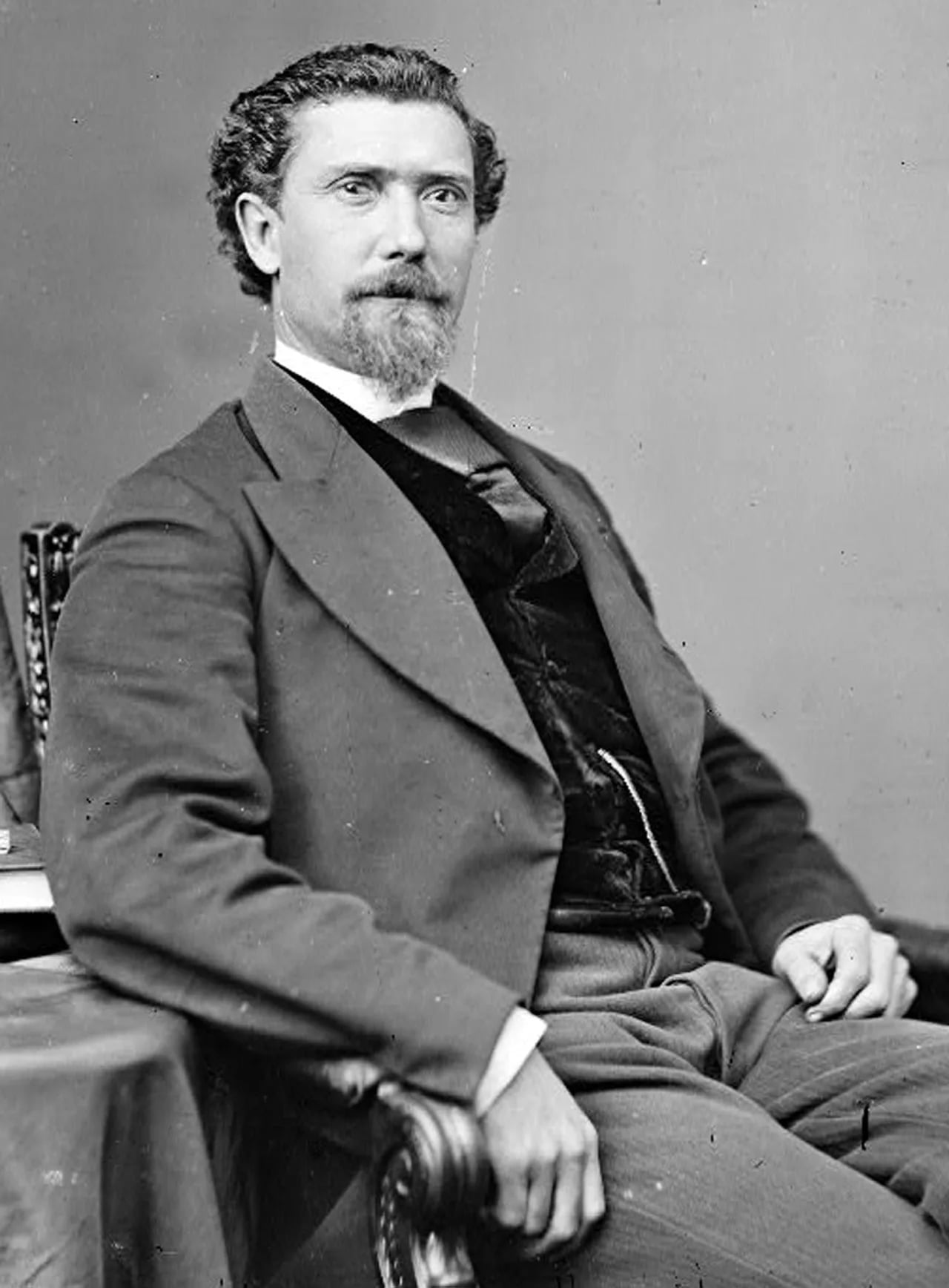 Porträt von Oliver P. Snyder (1833–1882) – Gedenkseite