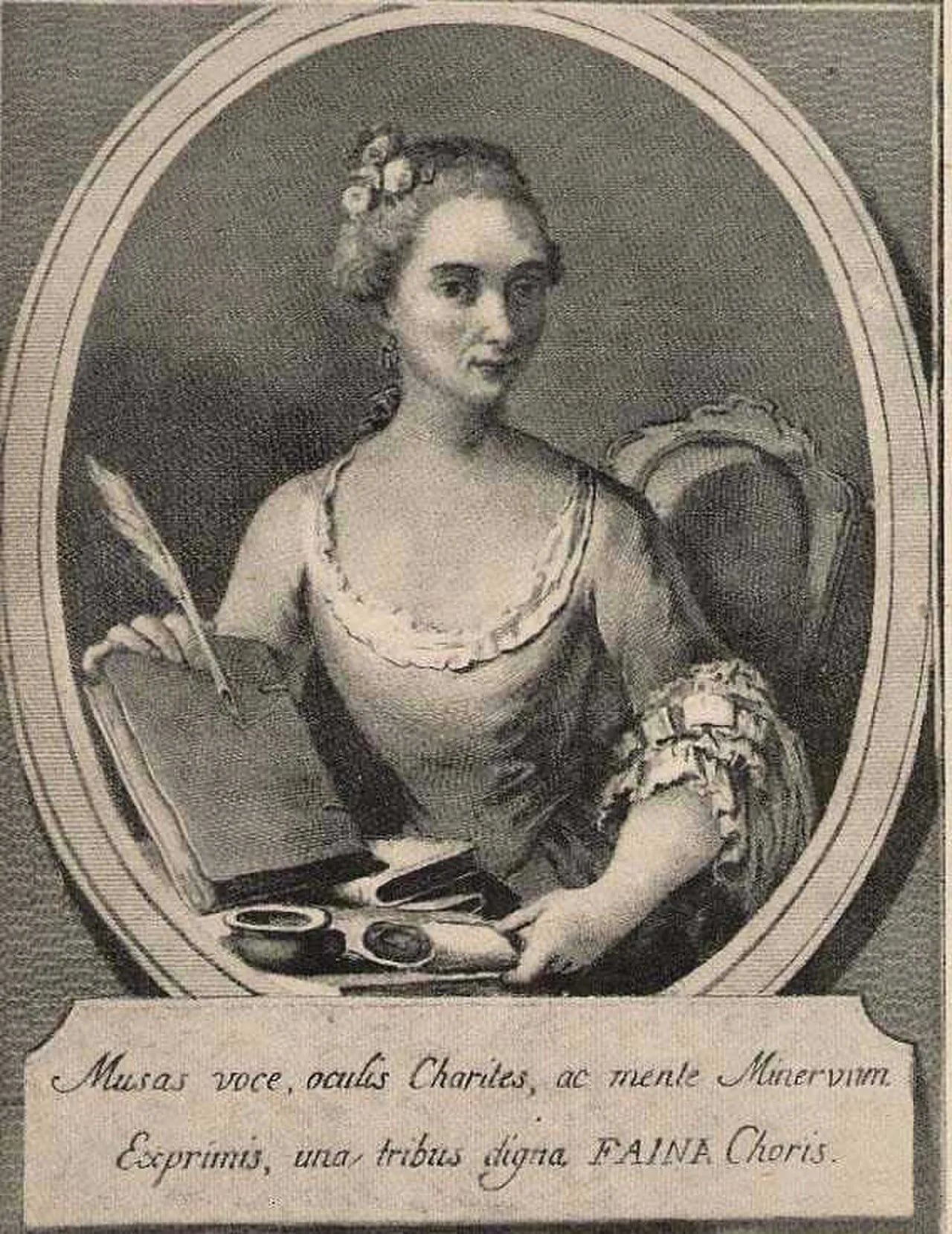 Portrait of Diamante Medaglia Faini (1724–1770) – memorial page