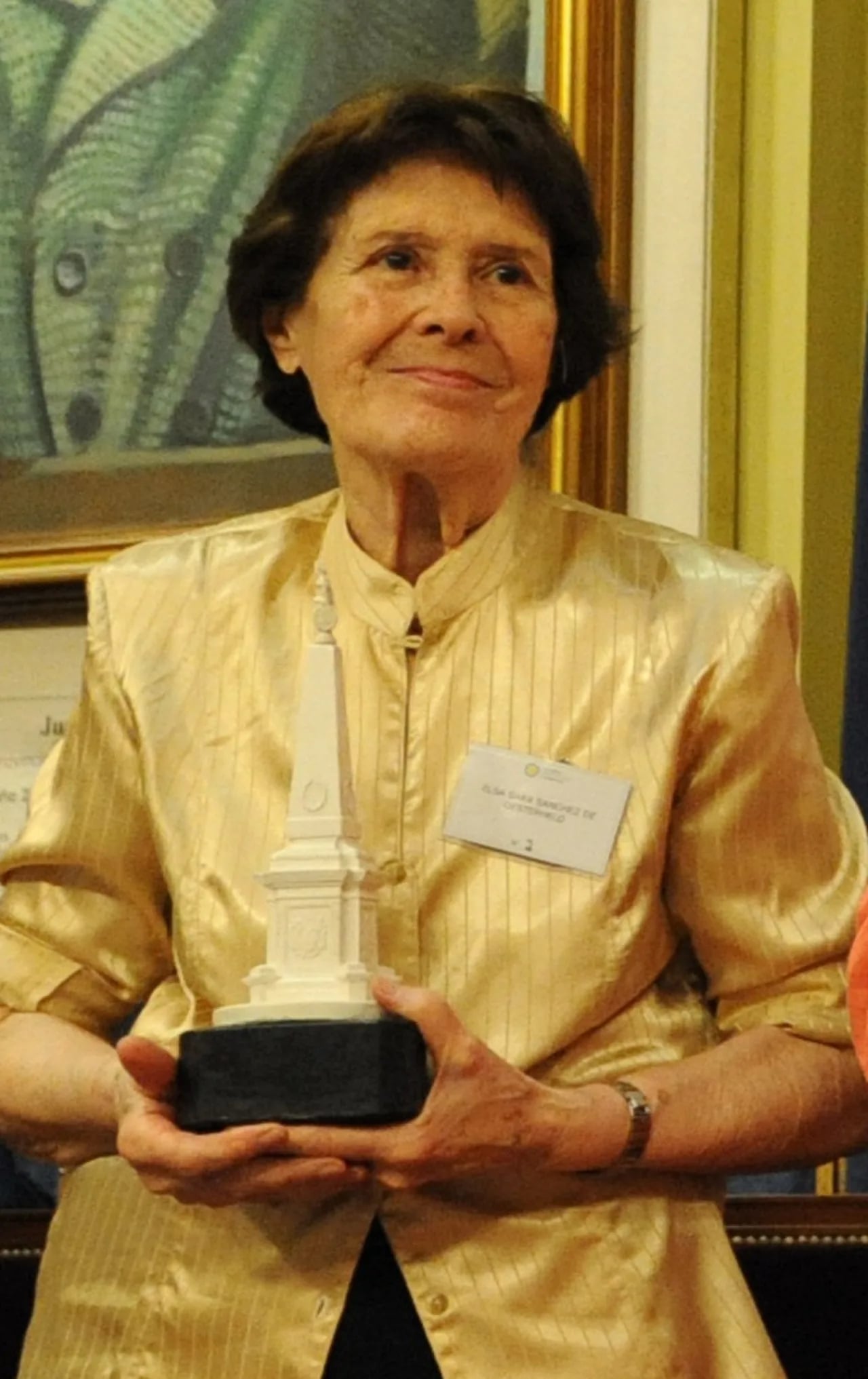 Portrait of Elsa Sánchez de Oesterheld (1925–2015) – memorial page