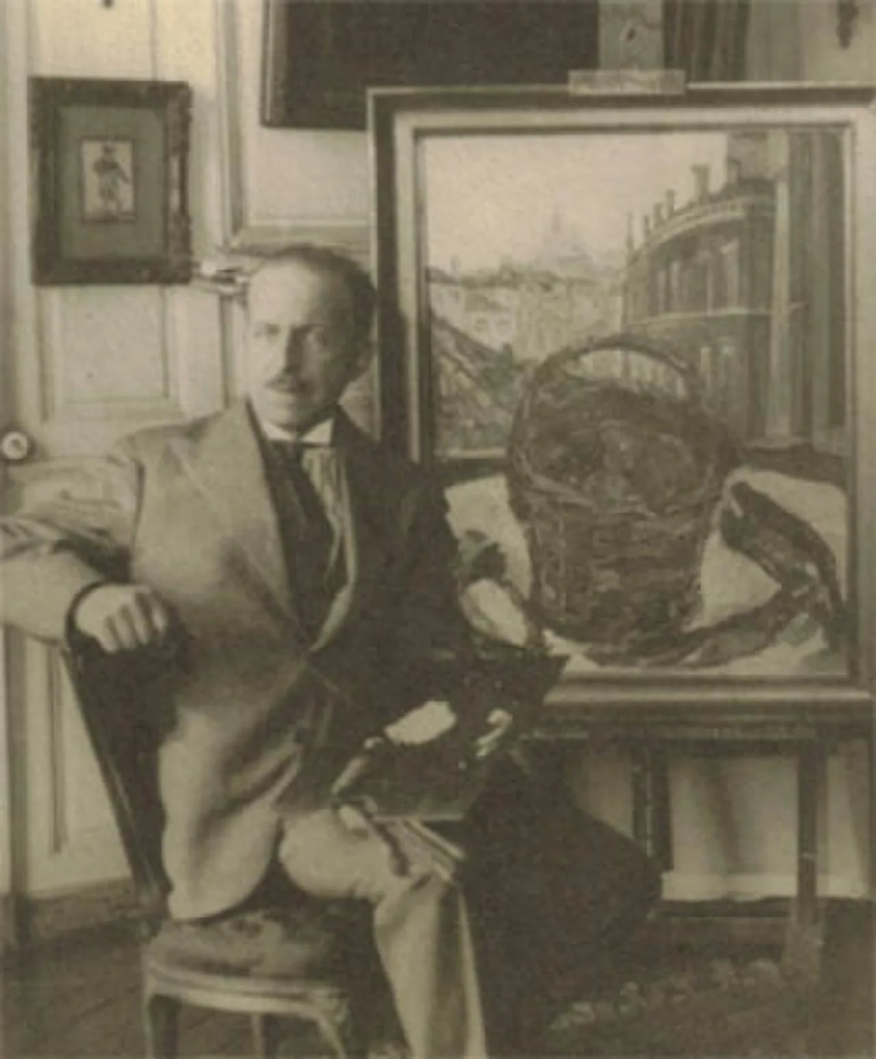Porträt von Georges Dufrénoy (1870–1943) – Gedenkseite